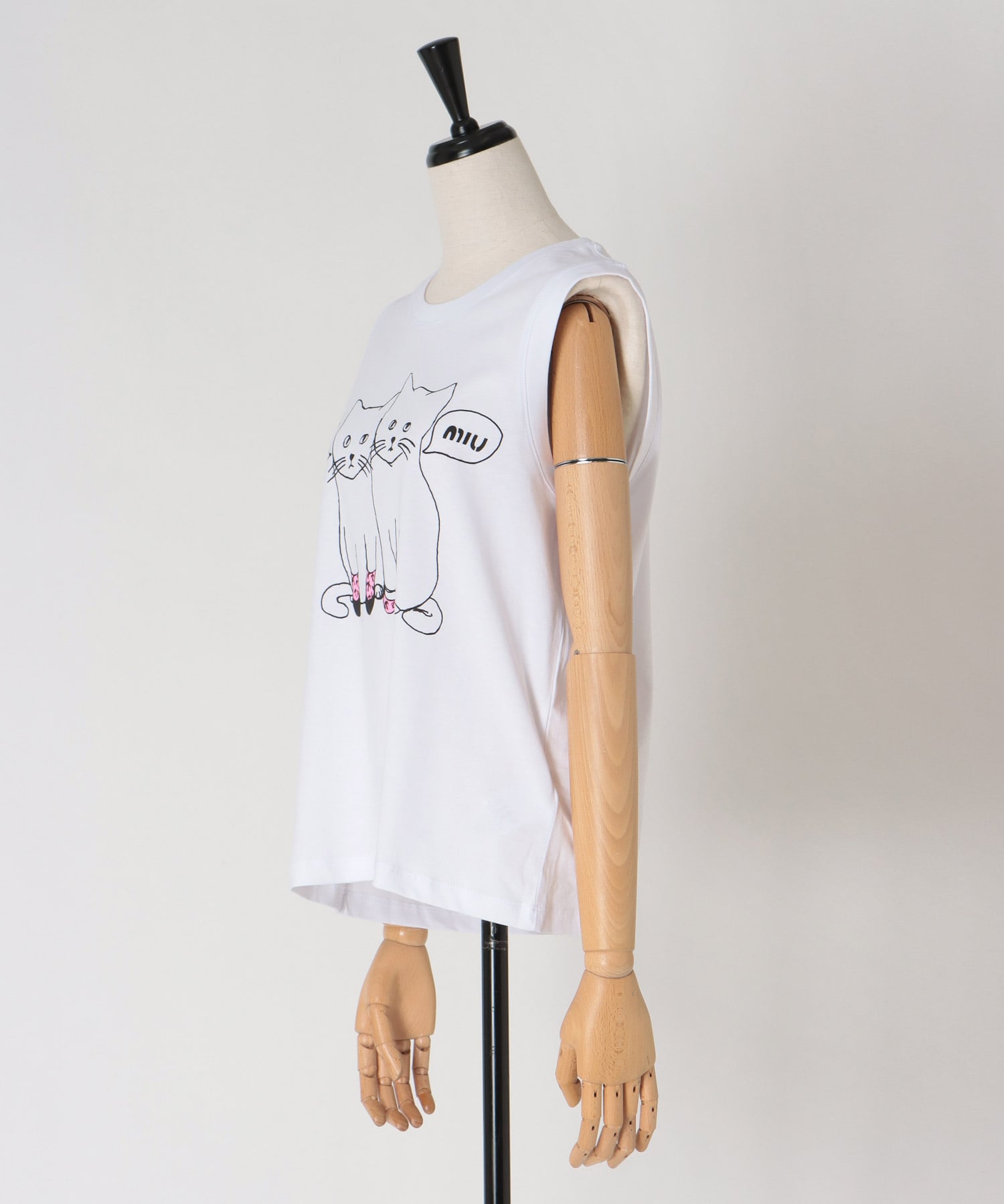 BLACK SCORE＞MIU MIU CATS TANK | AND ON JIONE STORE（アンドオン