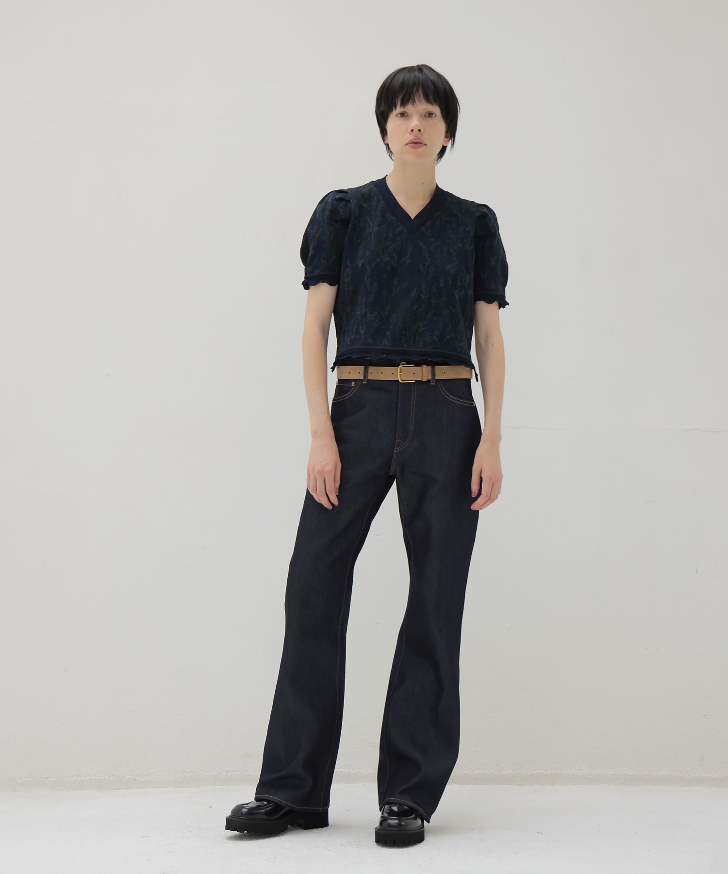 【JAPAN BLUE JEANS/ジャパンブルージーンズ】Light flare jeans 9oz
