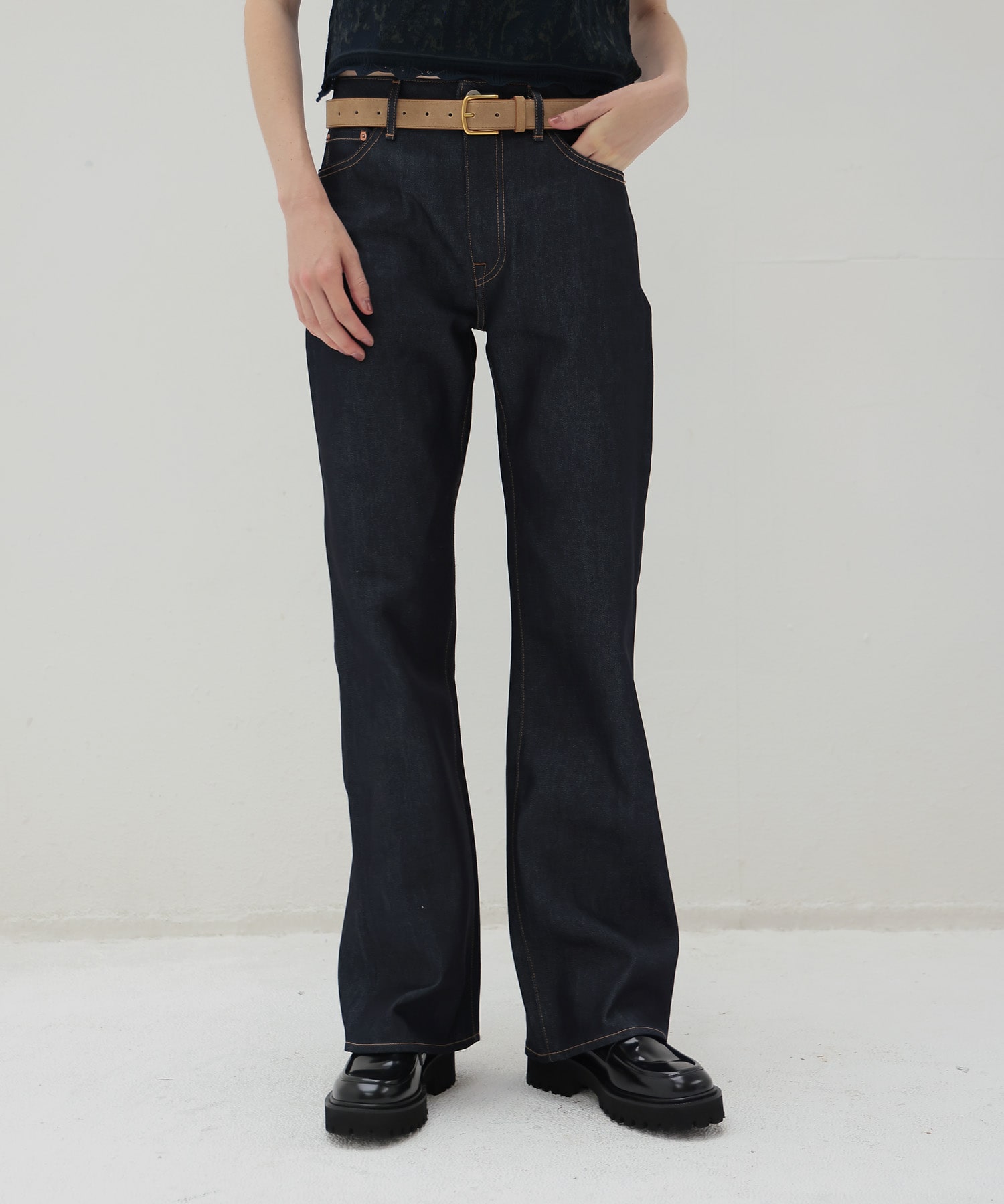 【JAPAN BLUE JEANS/ジャパンブルージーンズ】Light flare jeans 9oz