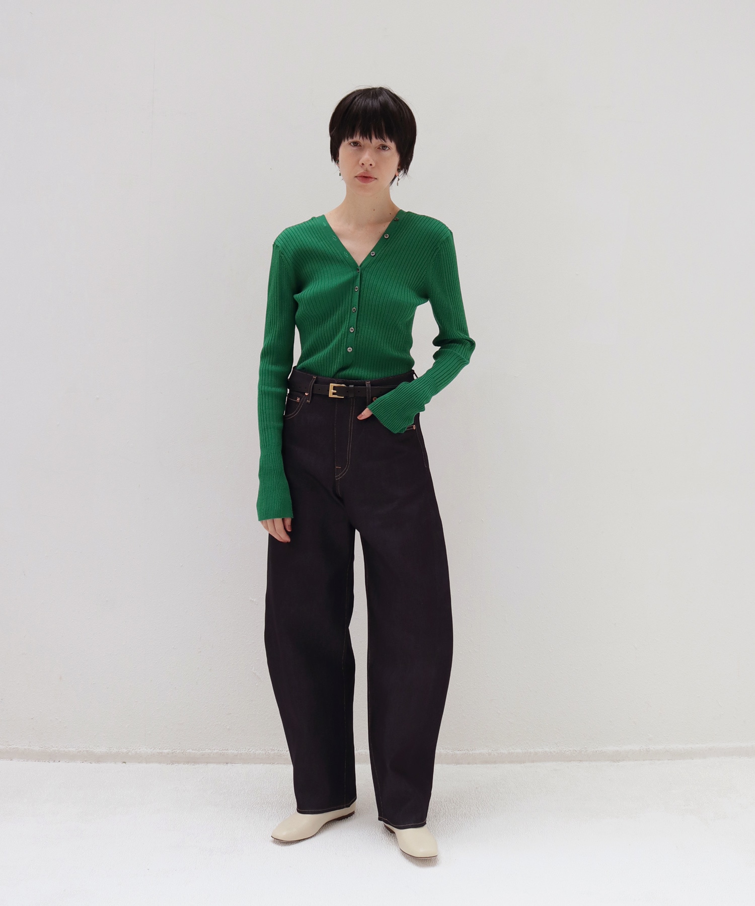 【JAPAN BLUE JEANS/ジャパンブルージーンズ】Light curve jeans 9oz