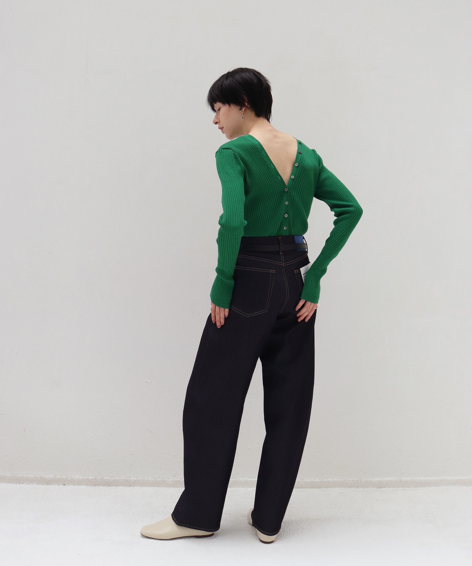 【JAPAN BLUE JEANS/ジャパンブルージーンズ】Light curve jeans 9oz
