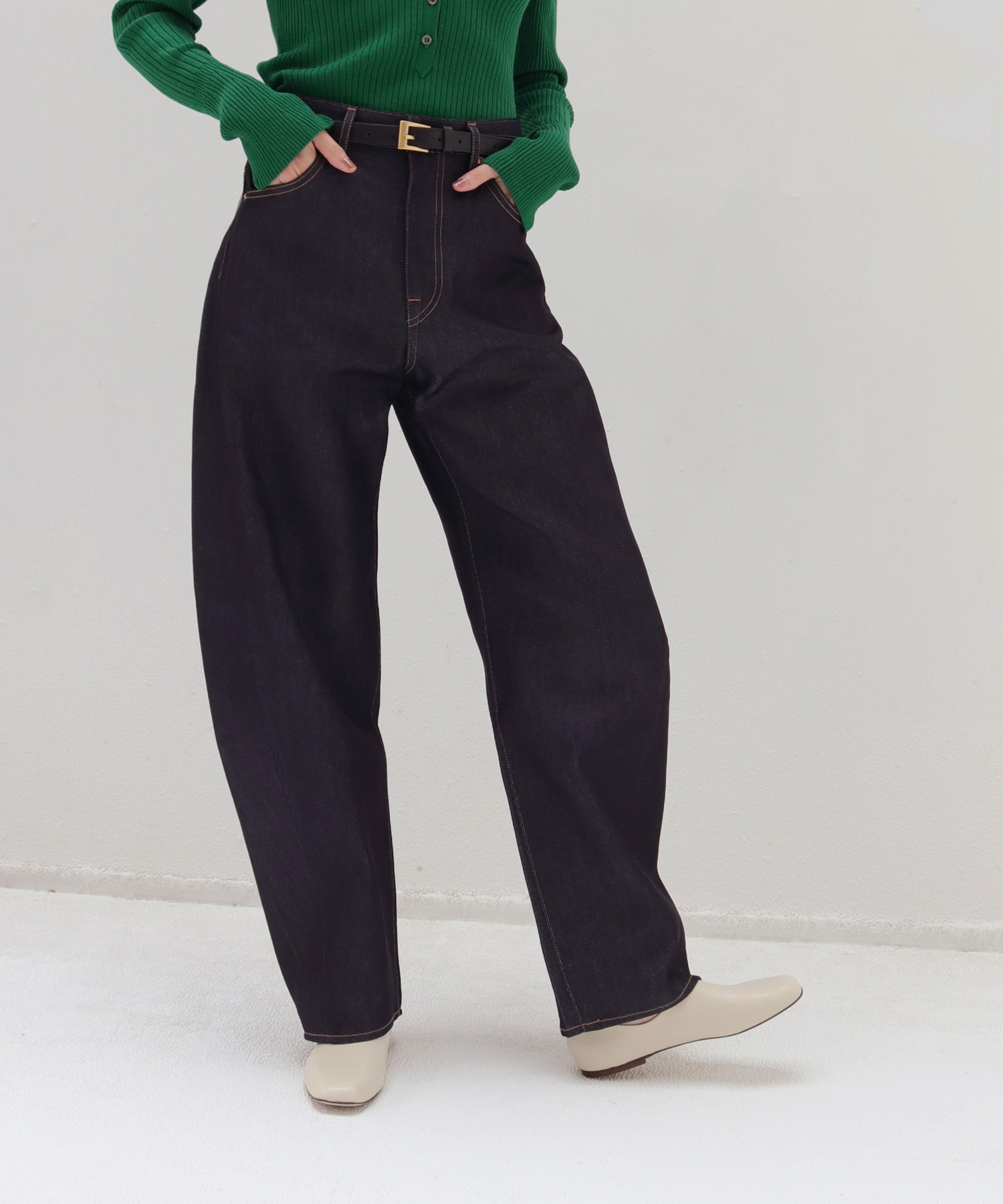 【JAPAN BLUE JEANS/ジャパンブルージーンズ】Light curve jeans 9oz