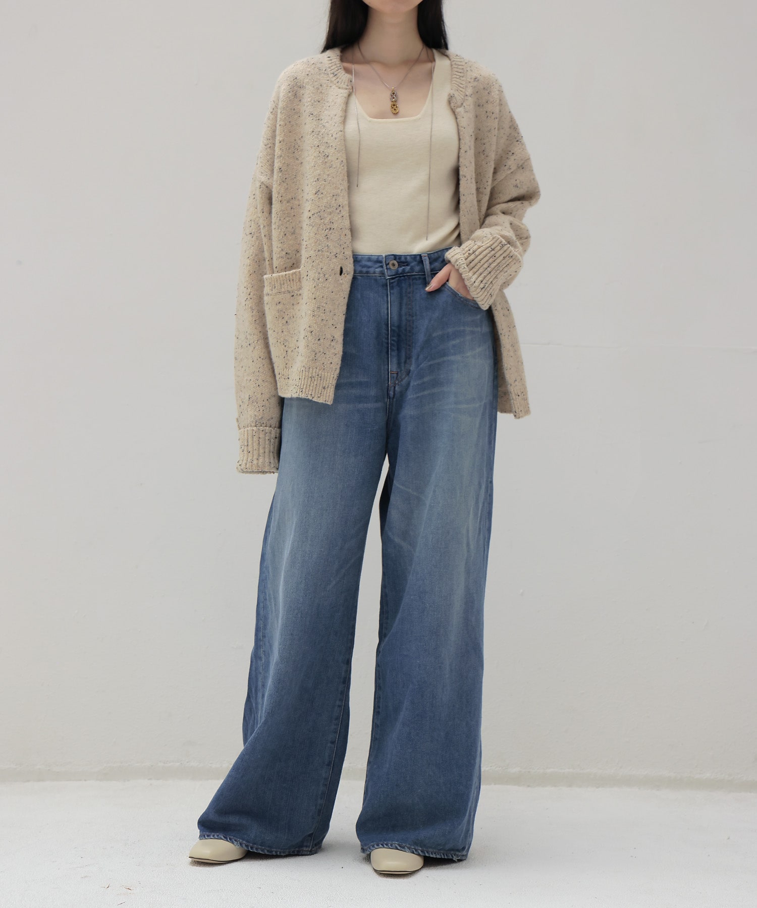 【JAPAN BLUE JEANS/ジャパンブルージーンズ】Light Loose jeans 9oz