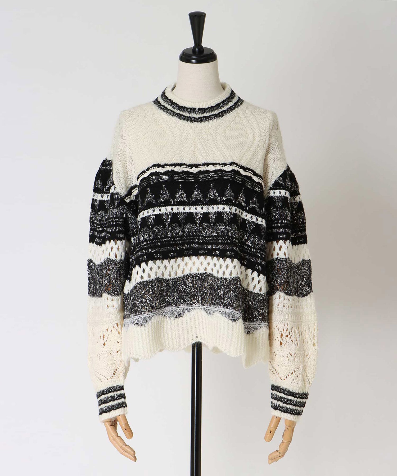 【ODAKHA/オダカ】still crazy knit short