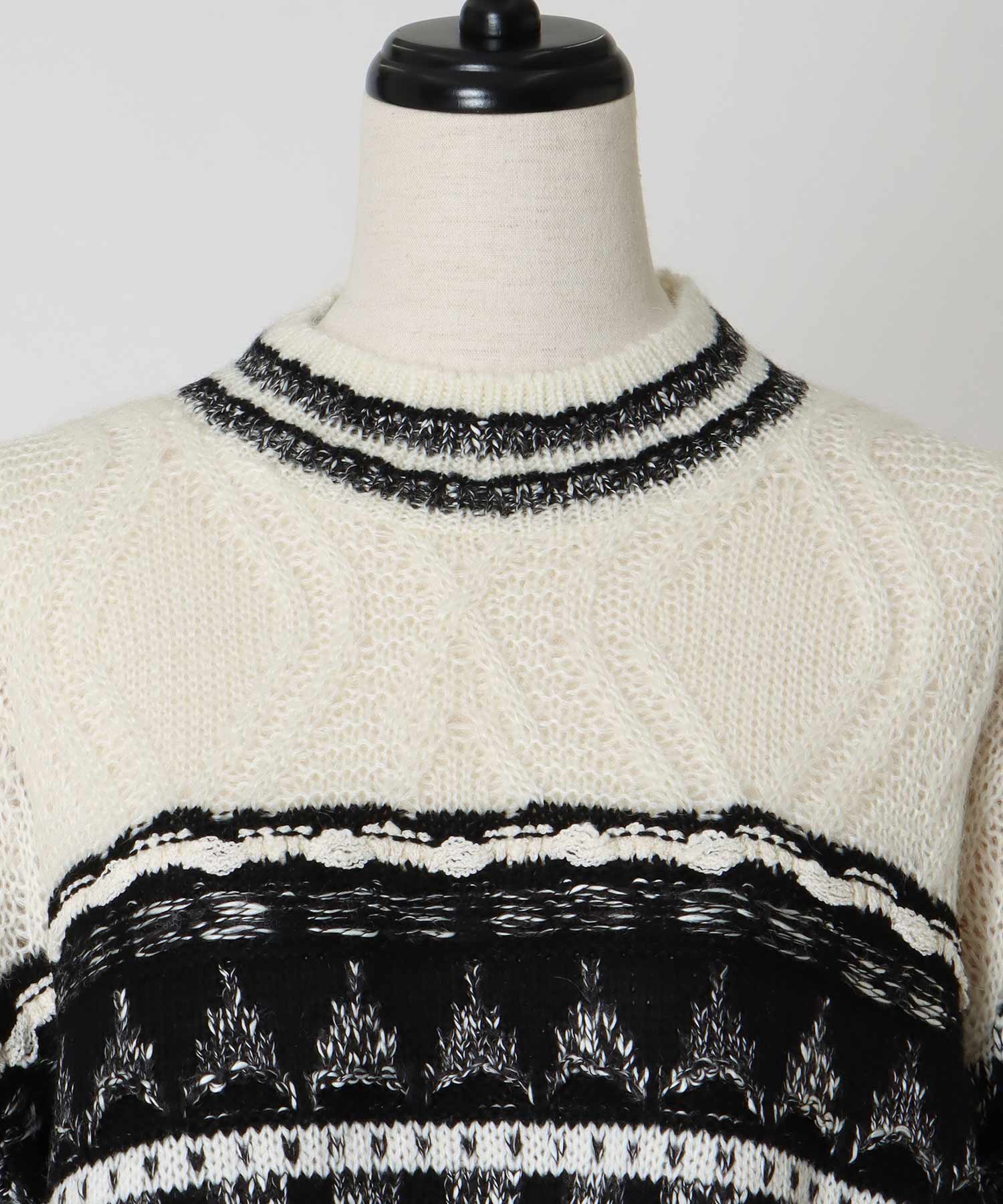 【ODAKHA/オダカ】still crazy knit short