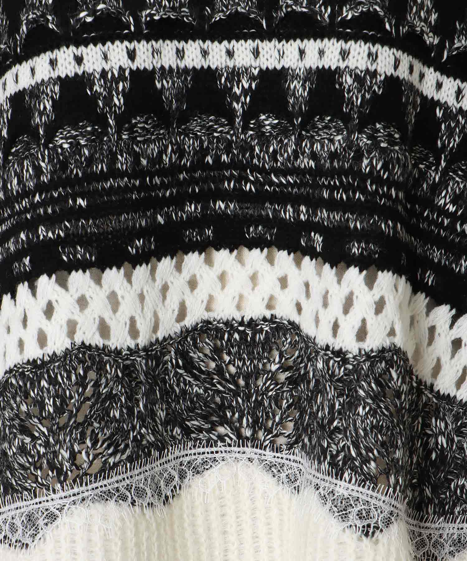 【ODAKHA/オダカ】still crazy knit short