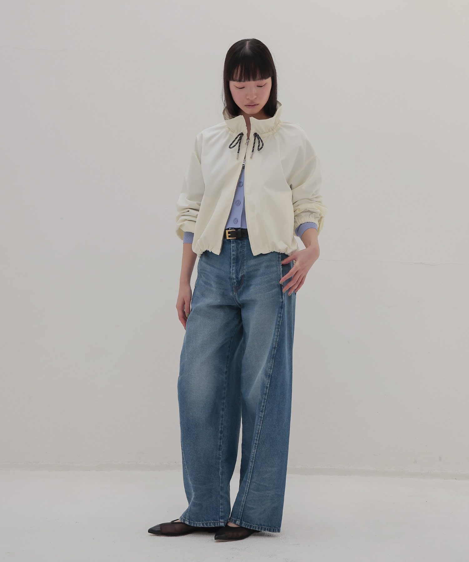 1990 barrel denim pants