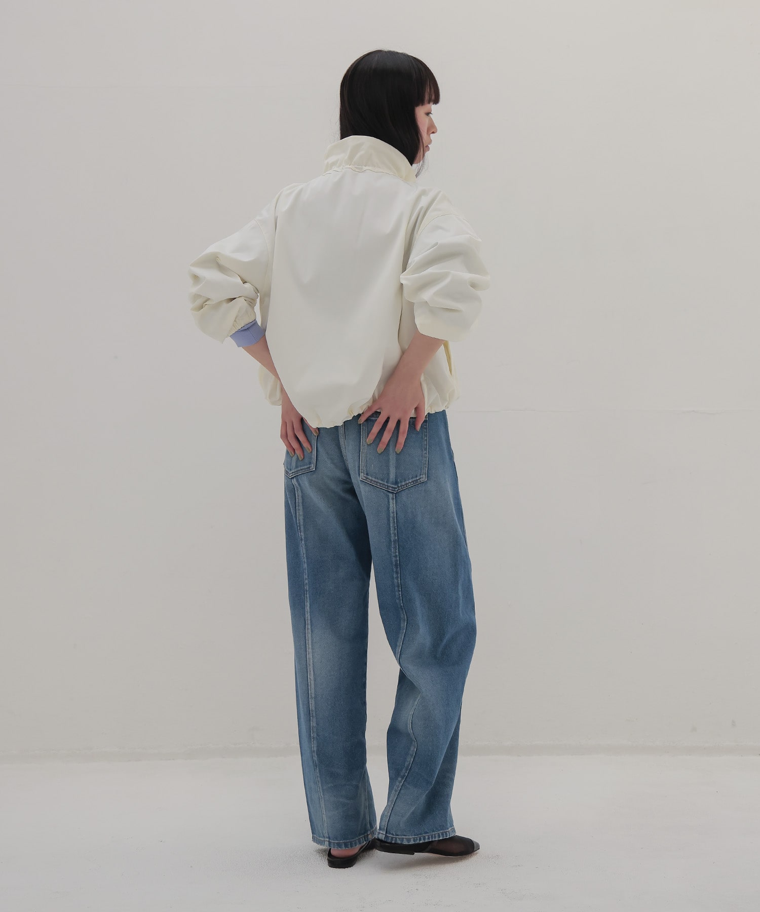 1990 barrel denim pants