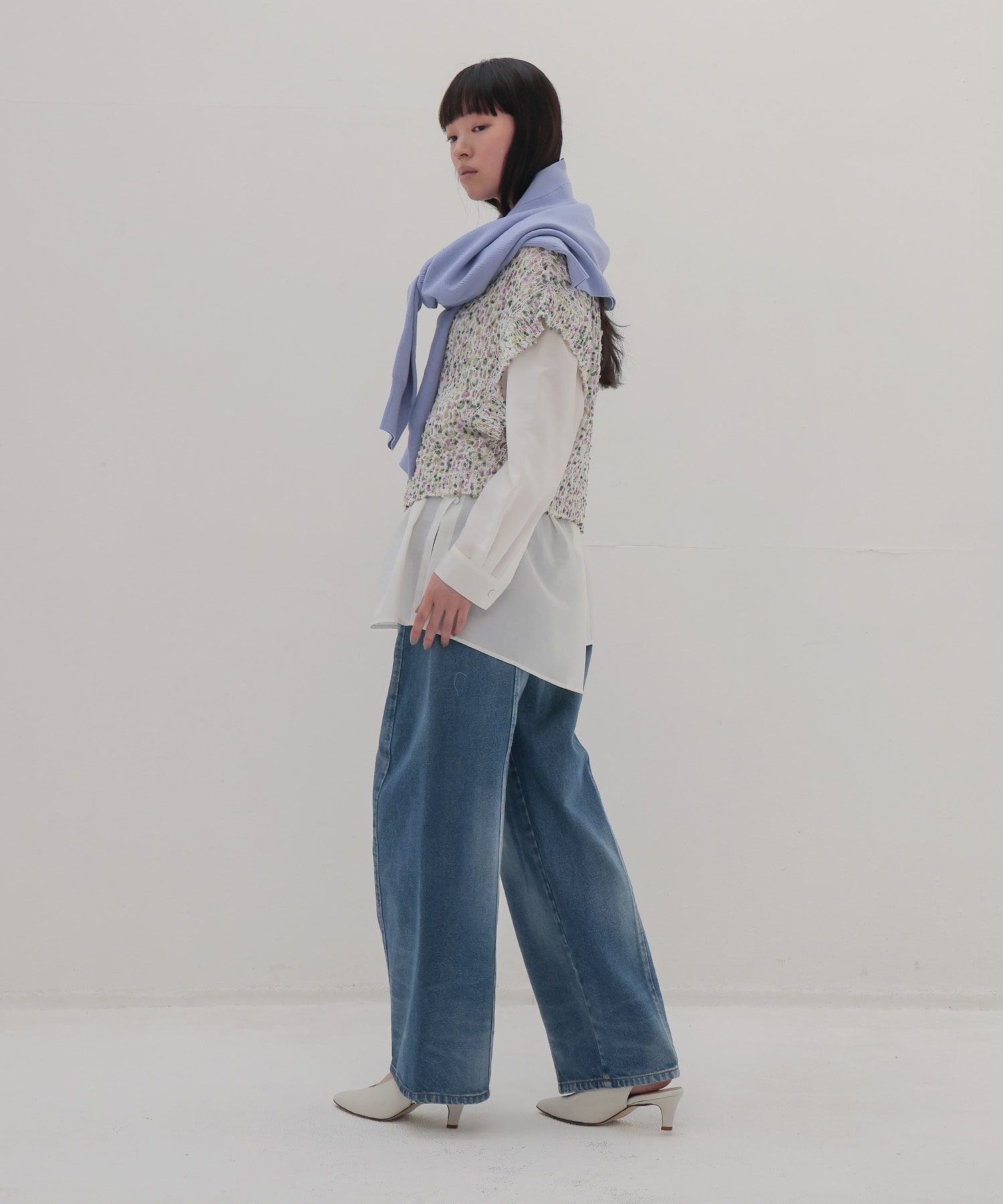 1990 barrel denim pants