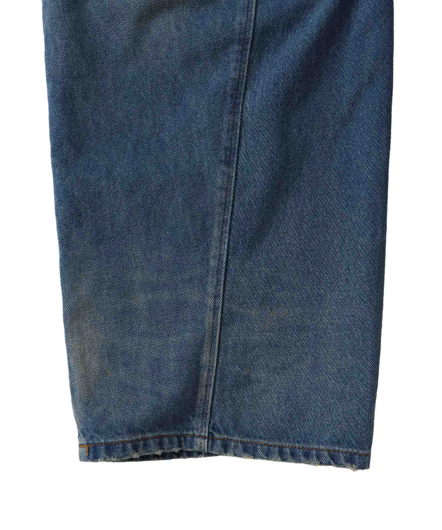 1990 barrel denim pants