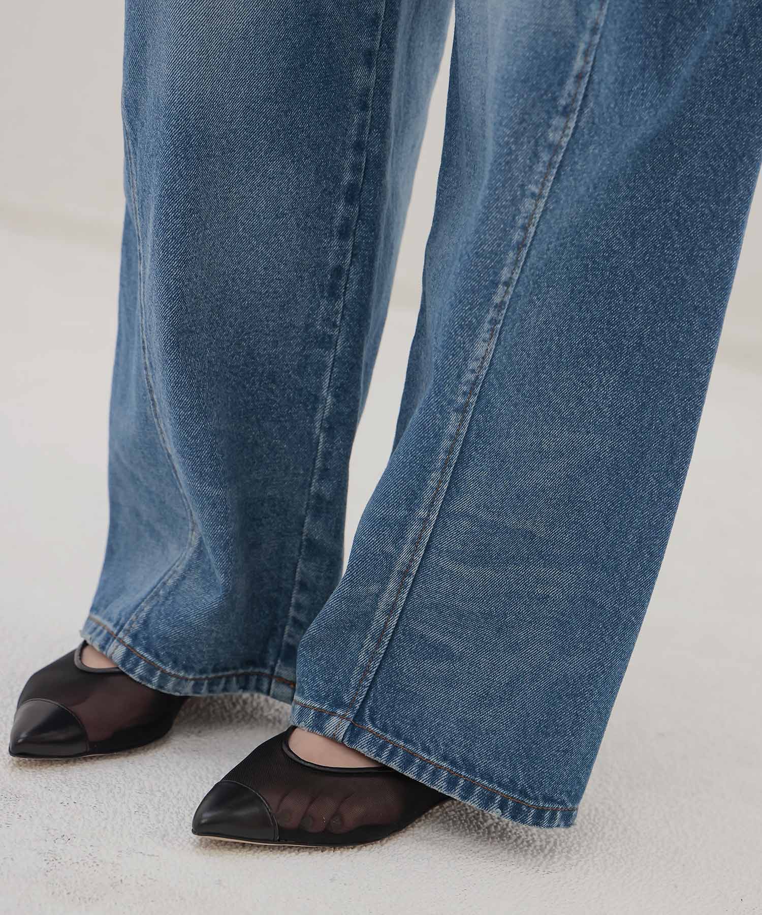 1990 barrel denim pants