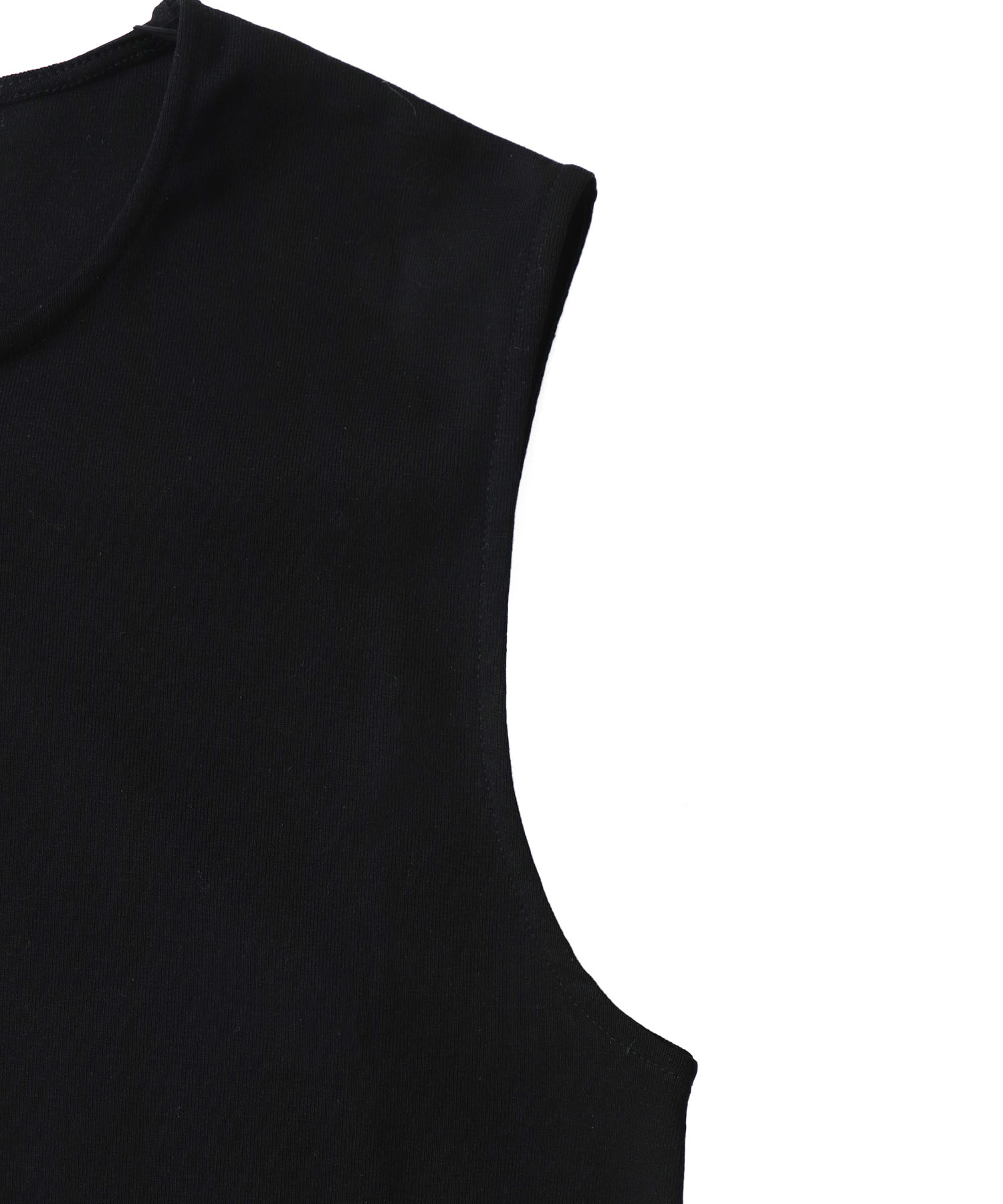 soft sheer crew tank top