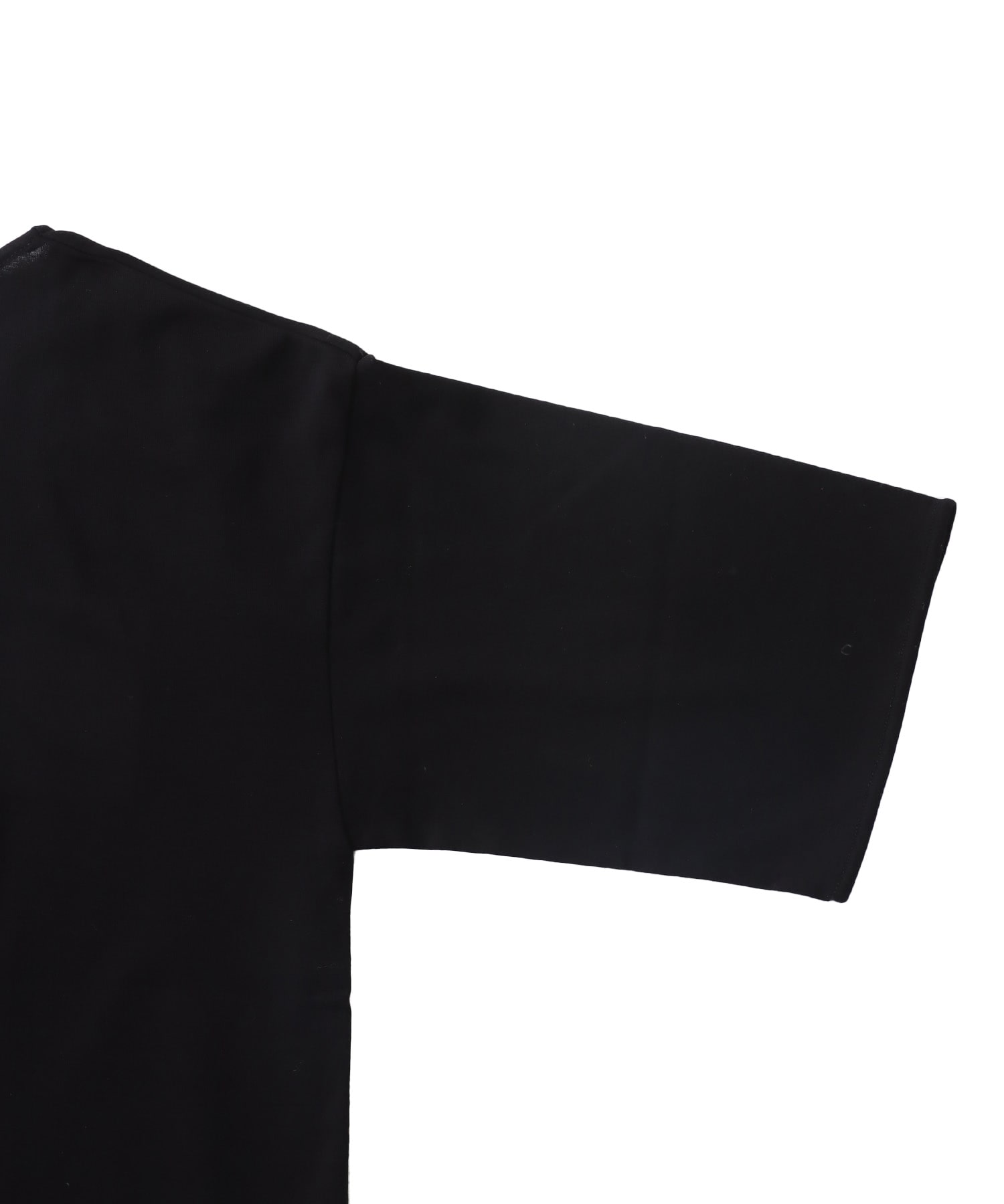 soft sheer half sleeve tee