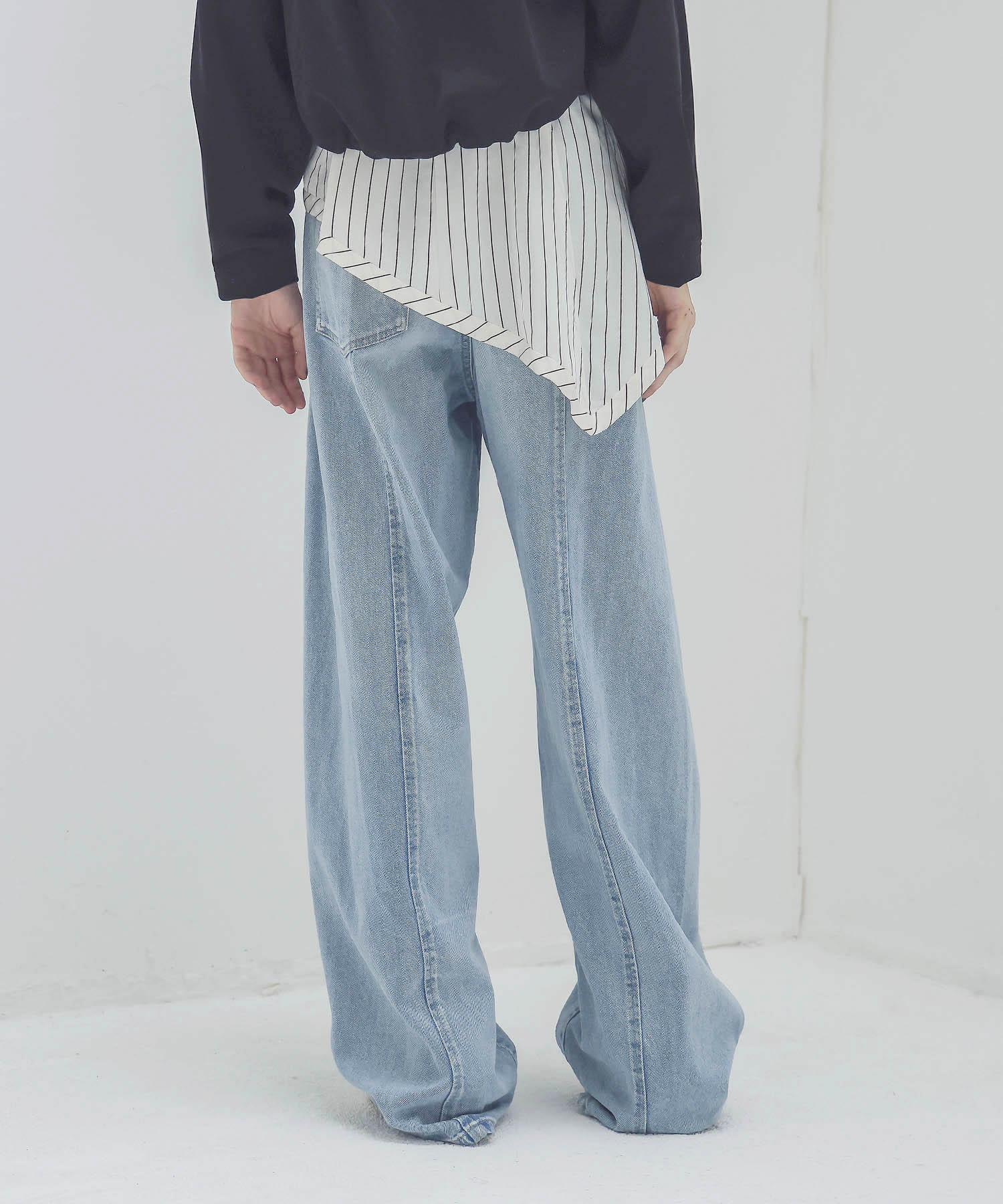 1990 barrel denim pants