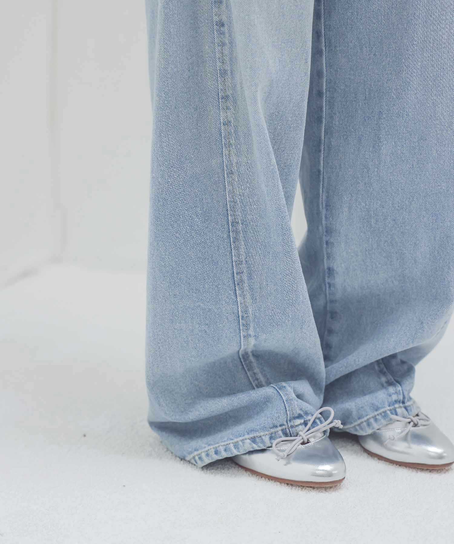 1990 barrel denim pants