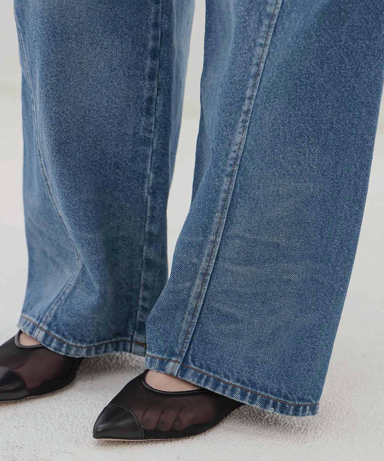 1990 barrel denim pants