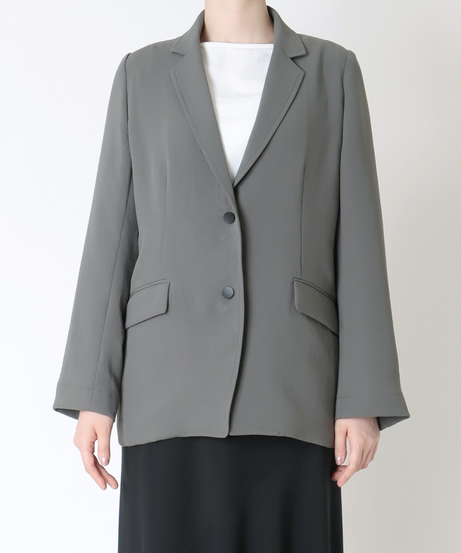 staple shrink tailored jacket