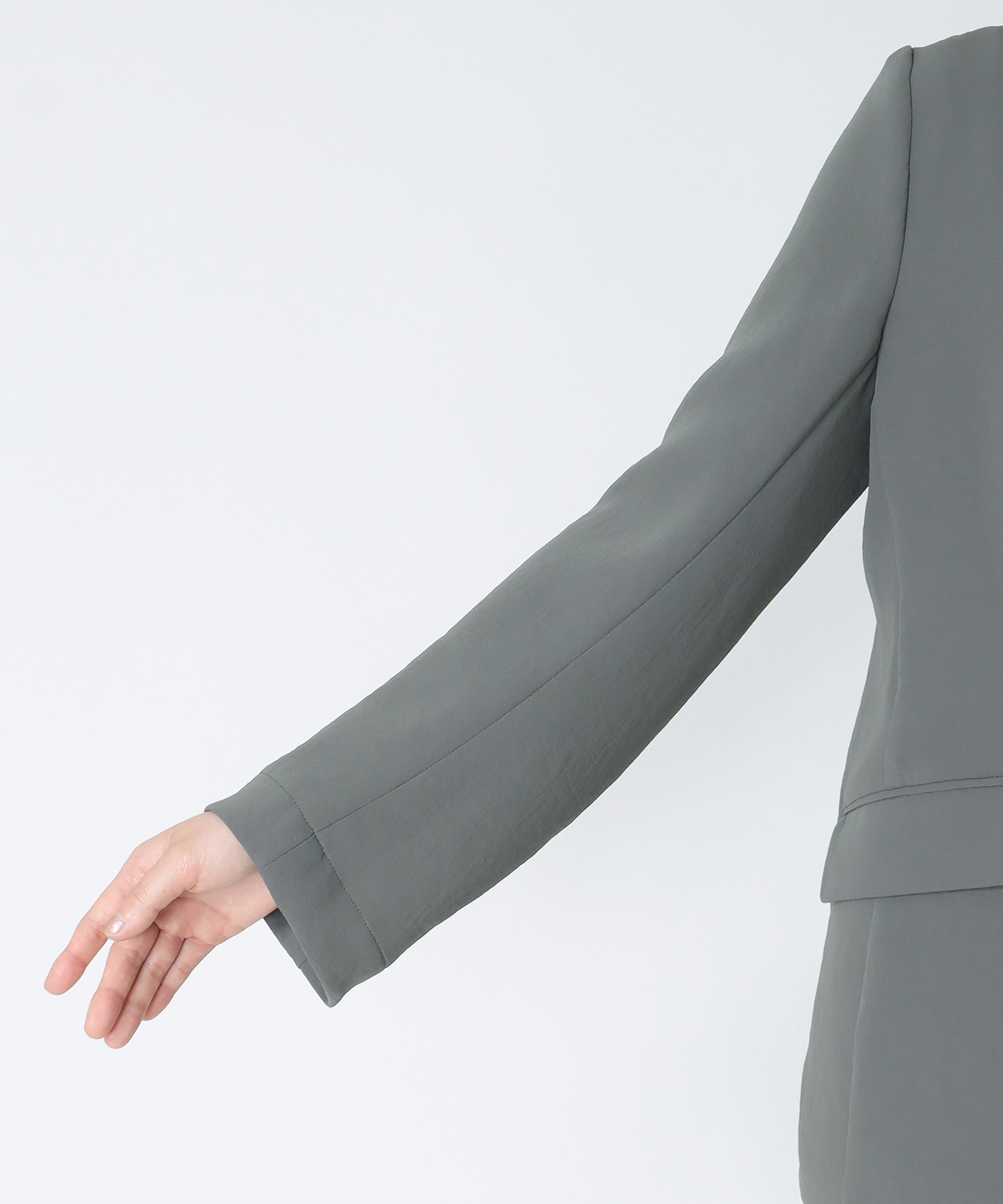 staple shrink tailored jacket