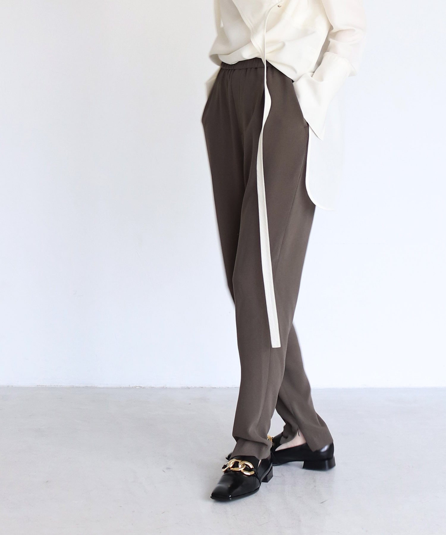 acetate heritage slit pants