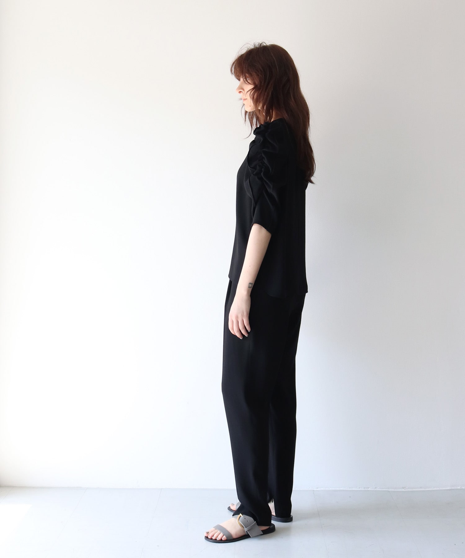 acetate heritage slit pants