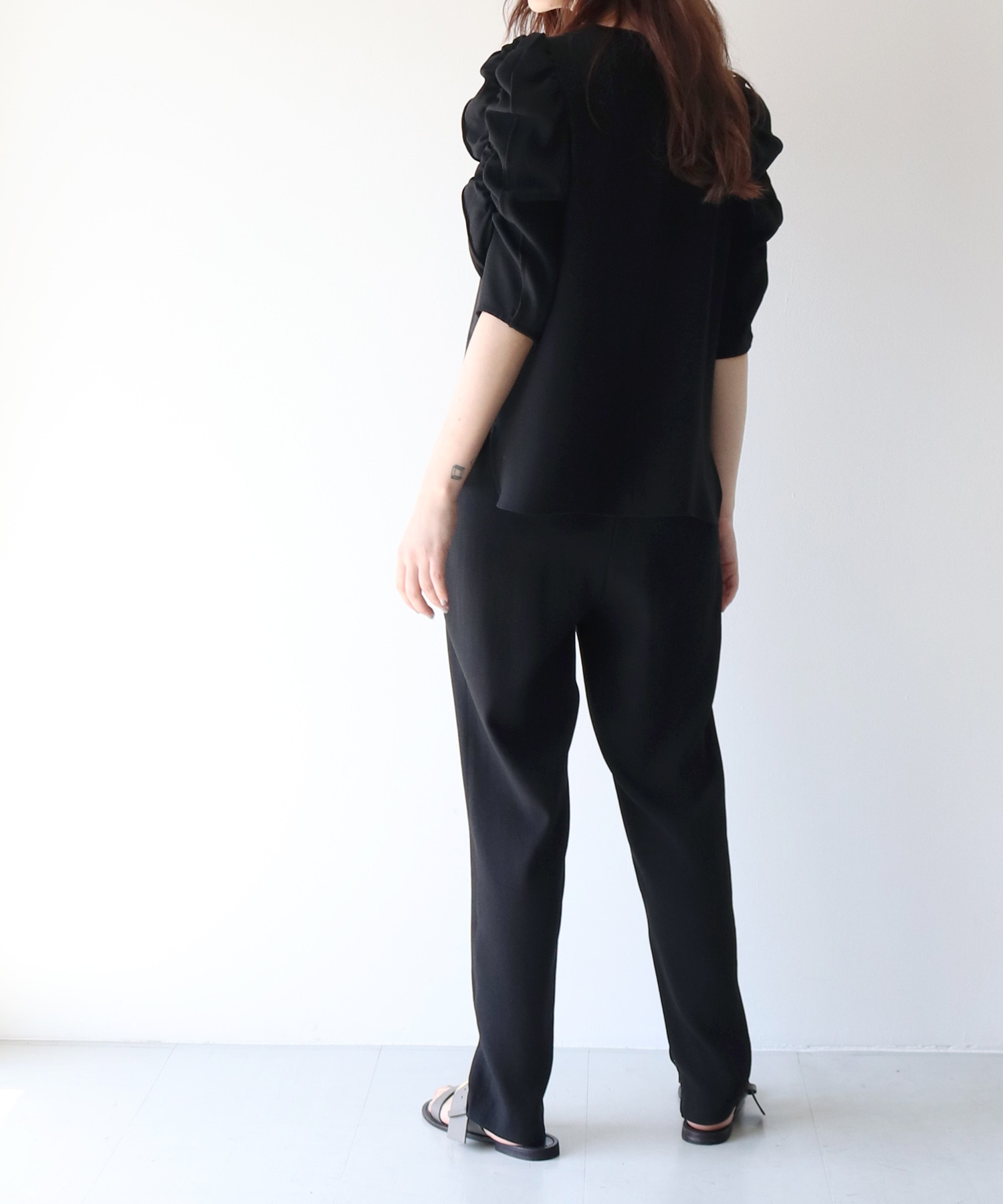 acetate heritage slit pants