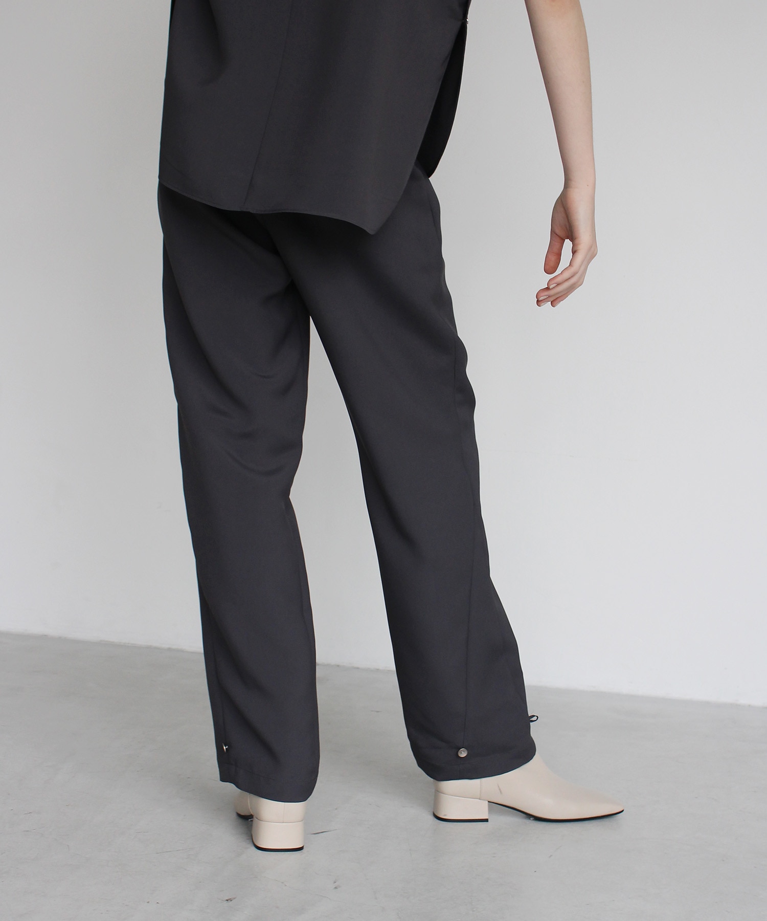 doublecross 2way hem pants