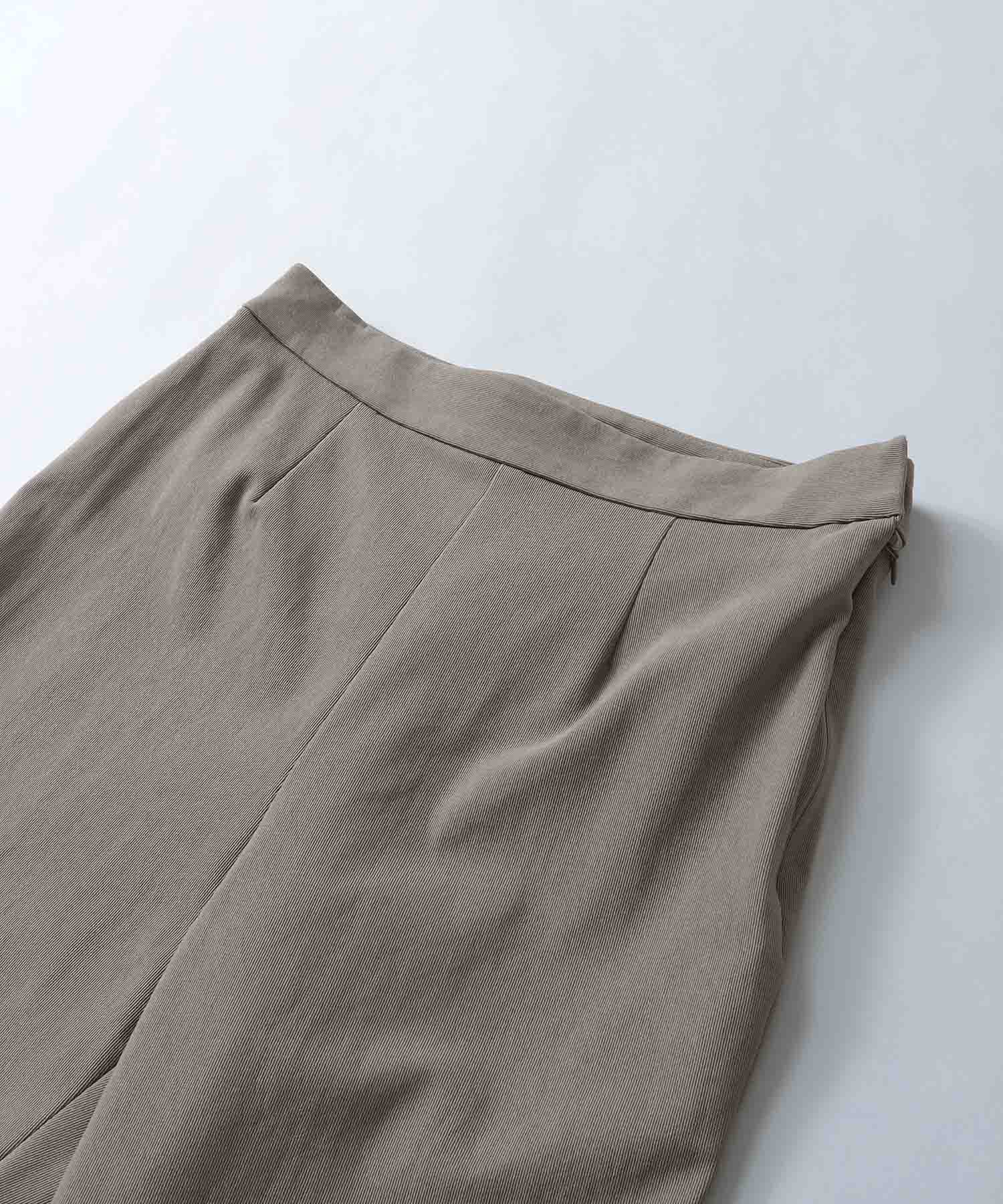 tricot rib flare pants