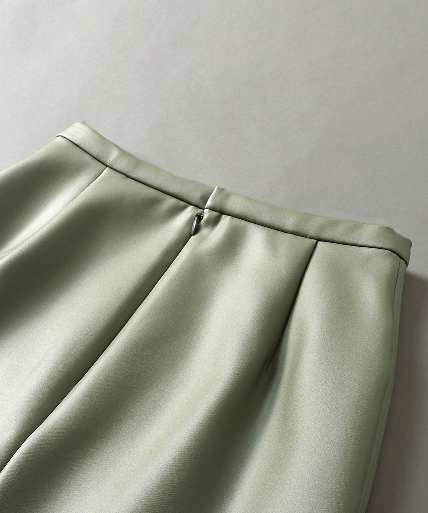 leather like midi pencil skirt