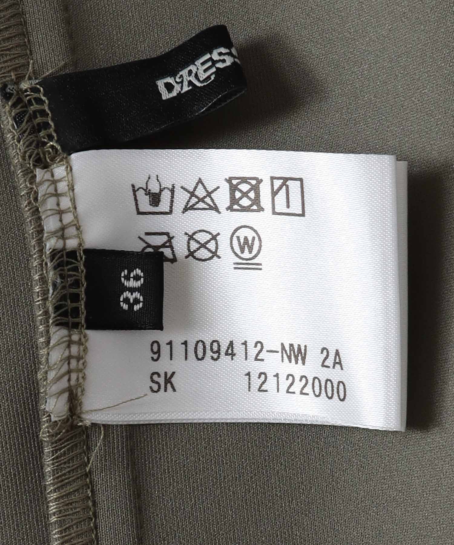 leather like midi pencil skirt