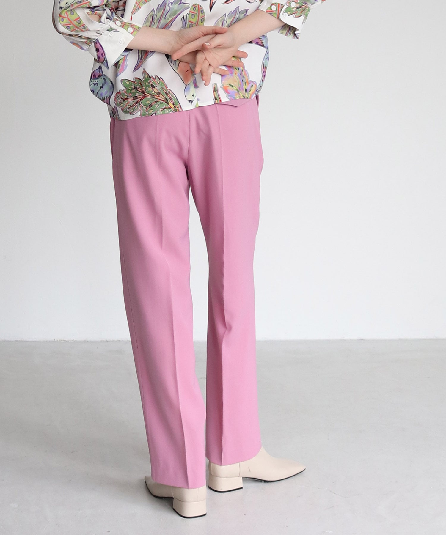 T/W straight pants