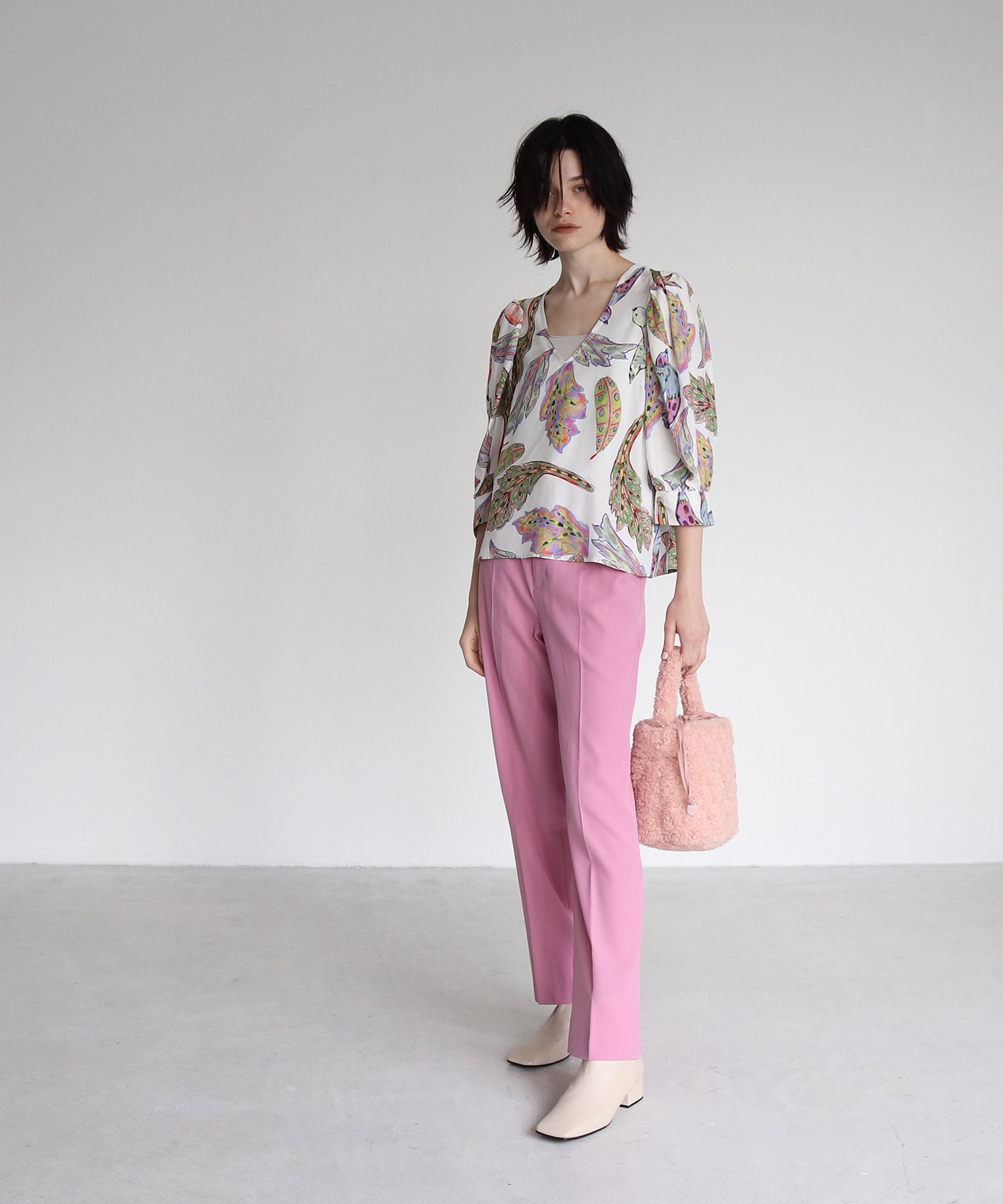 T/W straight pants