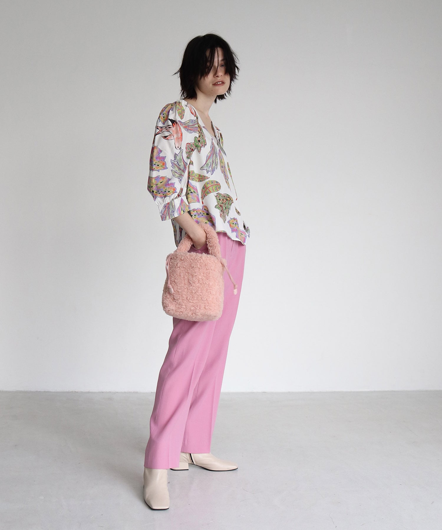 T/W straight pants