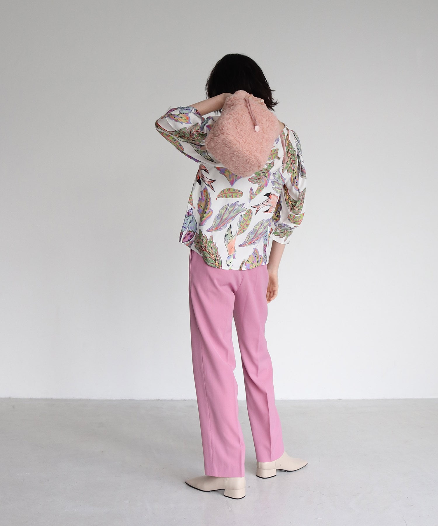 T/W straight pants