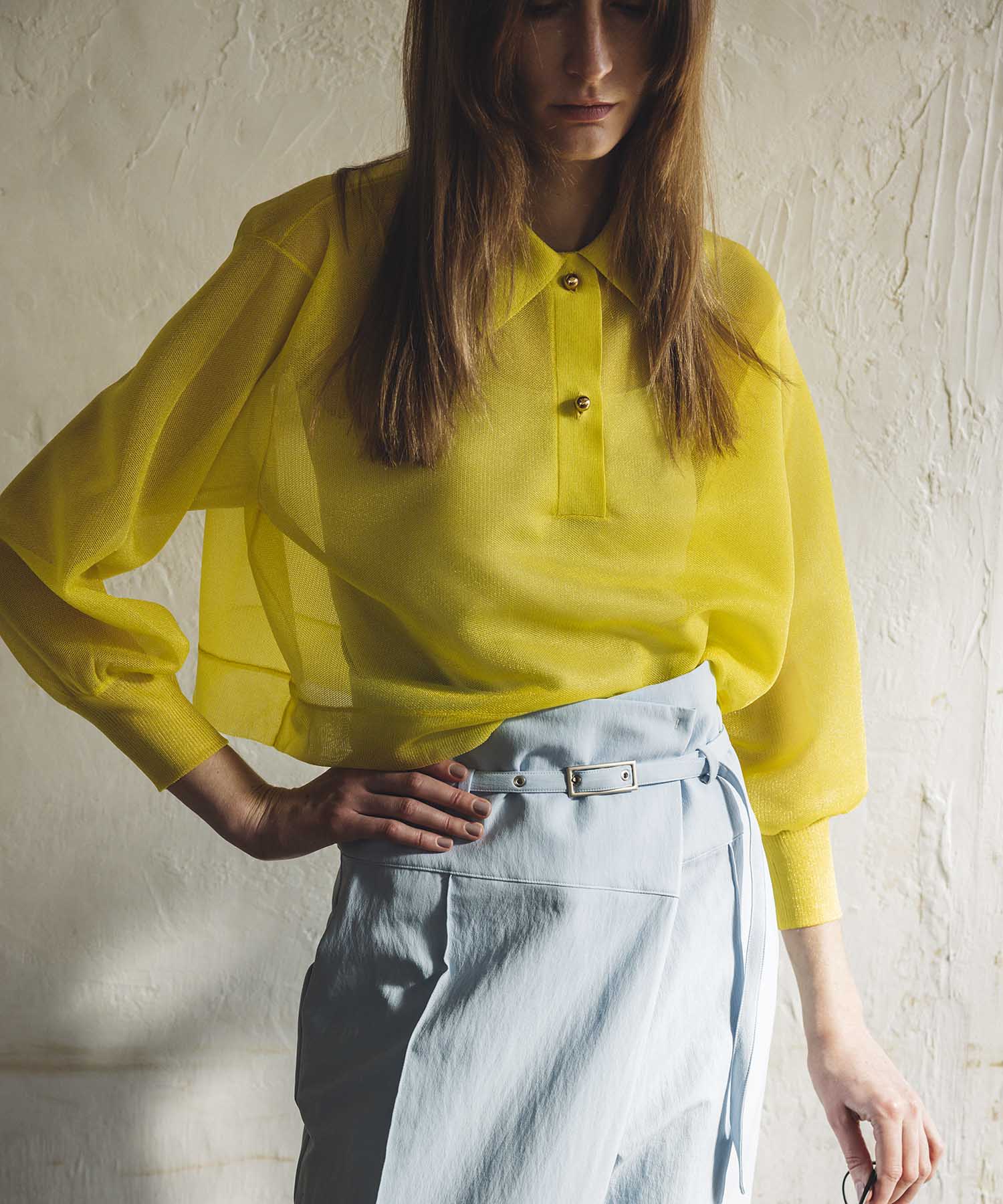 high waist pin tuck pants