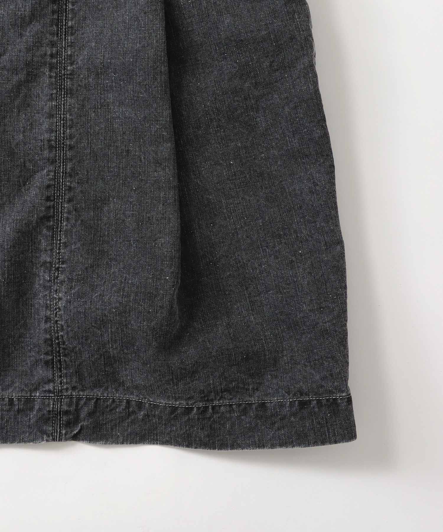 pigment coating cotton skirt