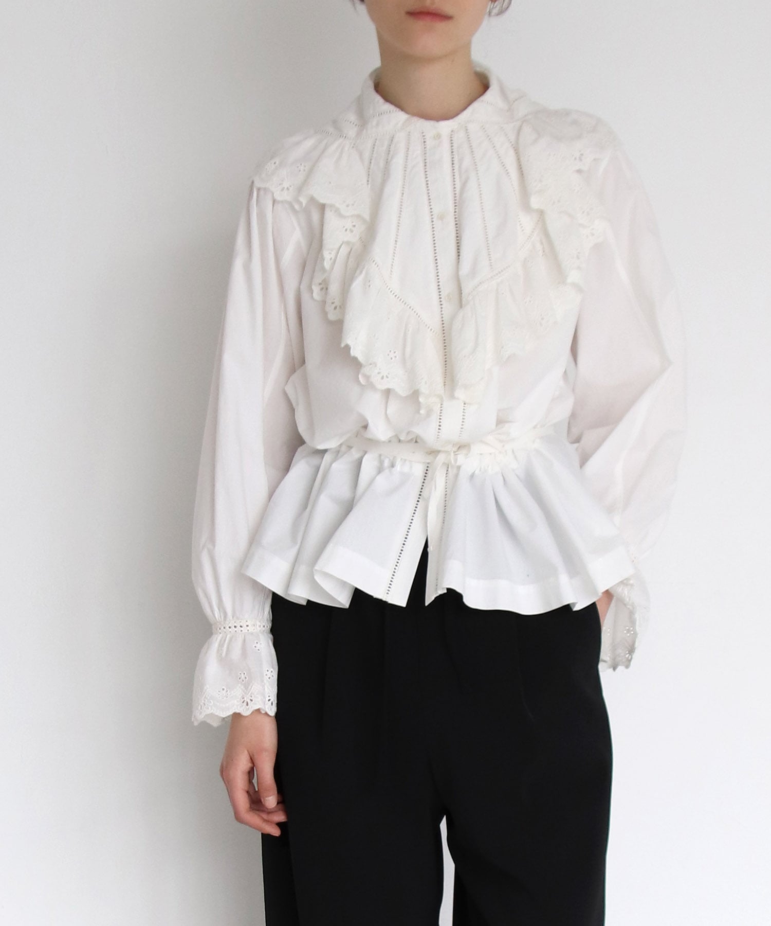 reworked classics lace blouse