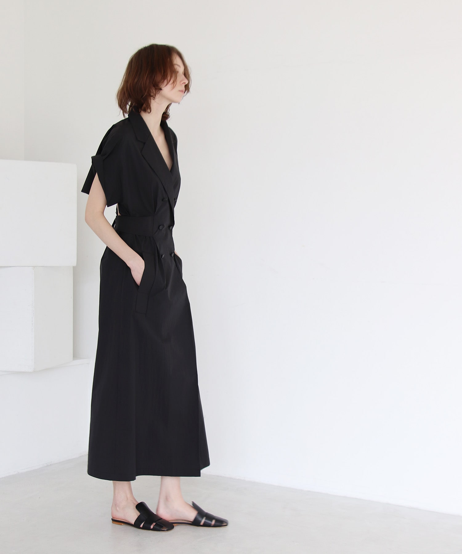 C/N trench design dress | AND ON JIONE STORE（アンドオン）ジオン 