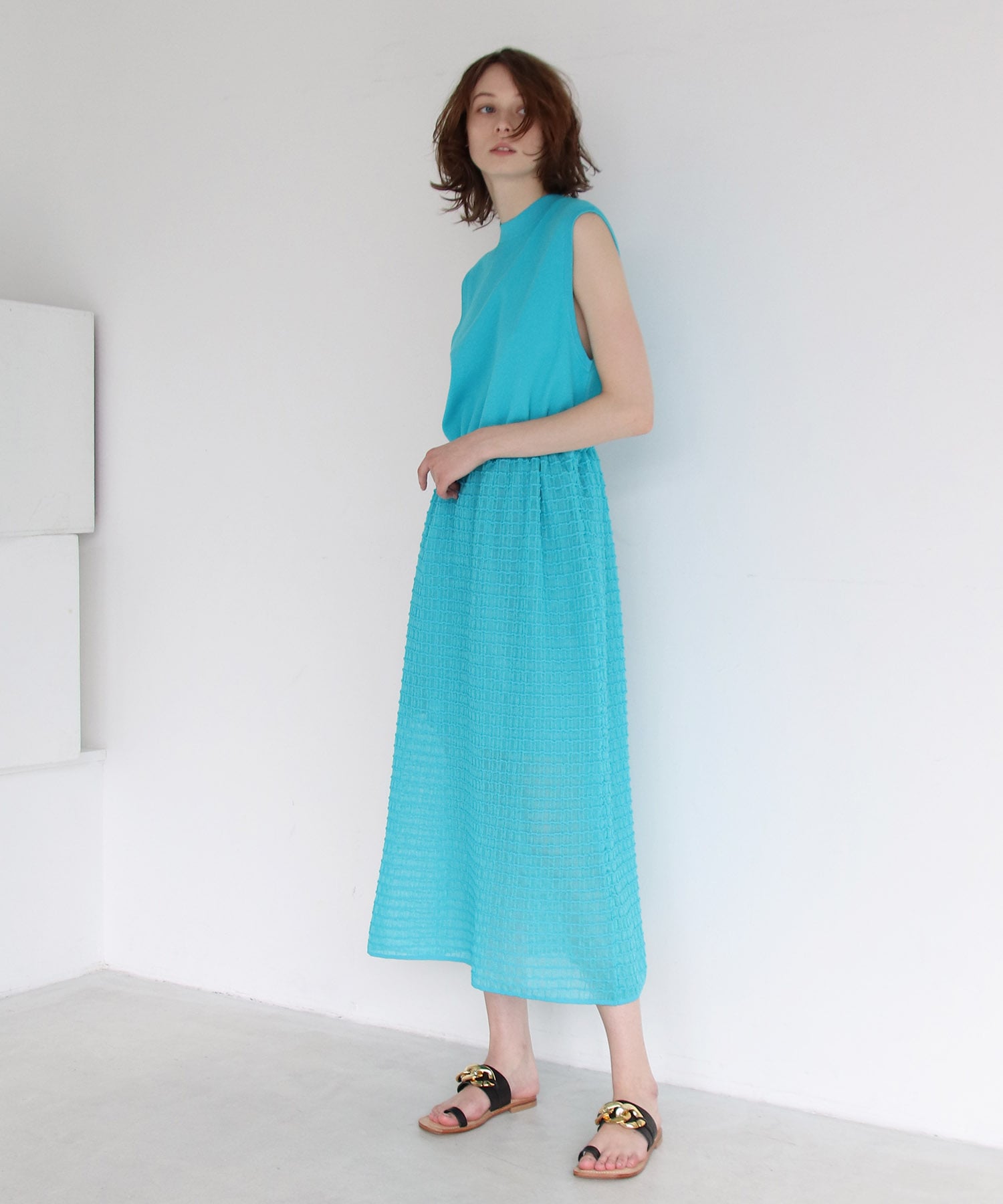 LEVITA wave border dress