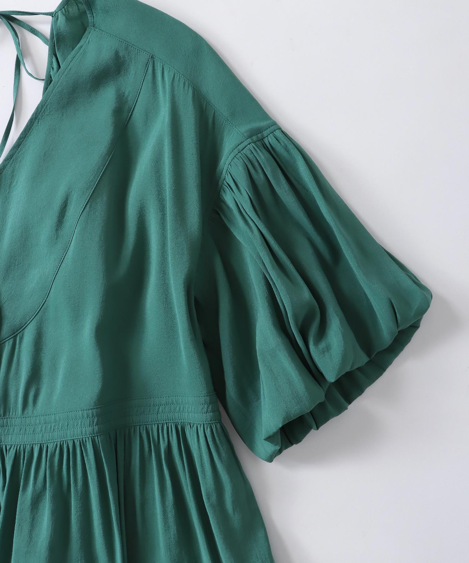 cash-coeur volume sleeve dress