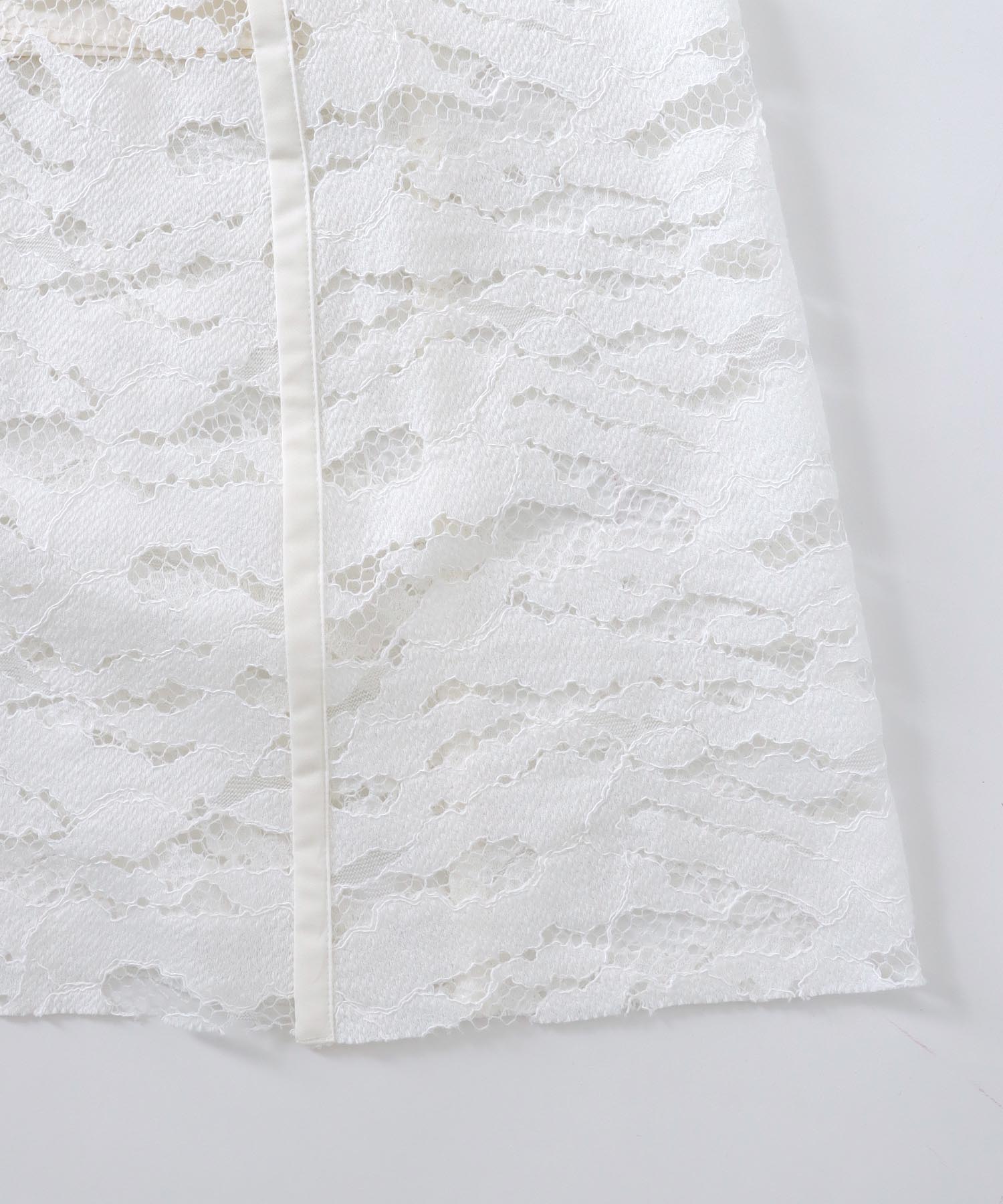 organic cotton race panel skirt