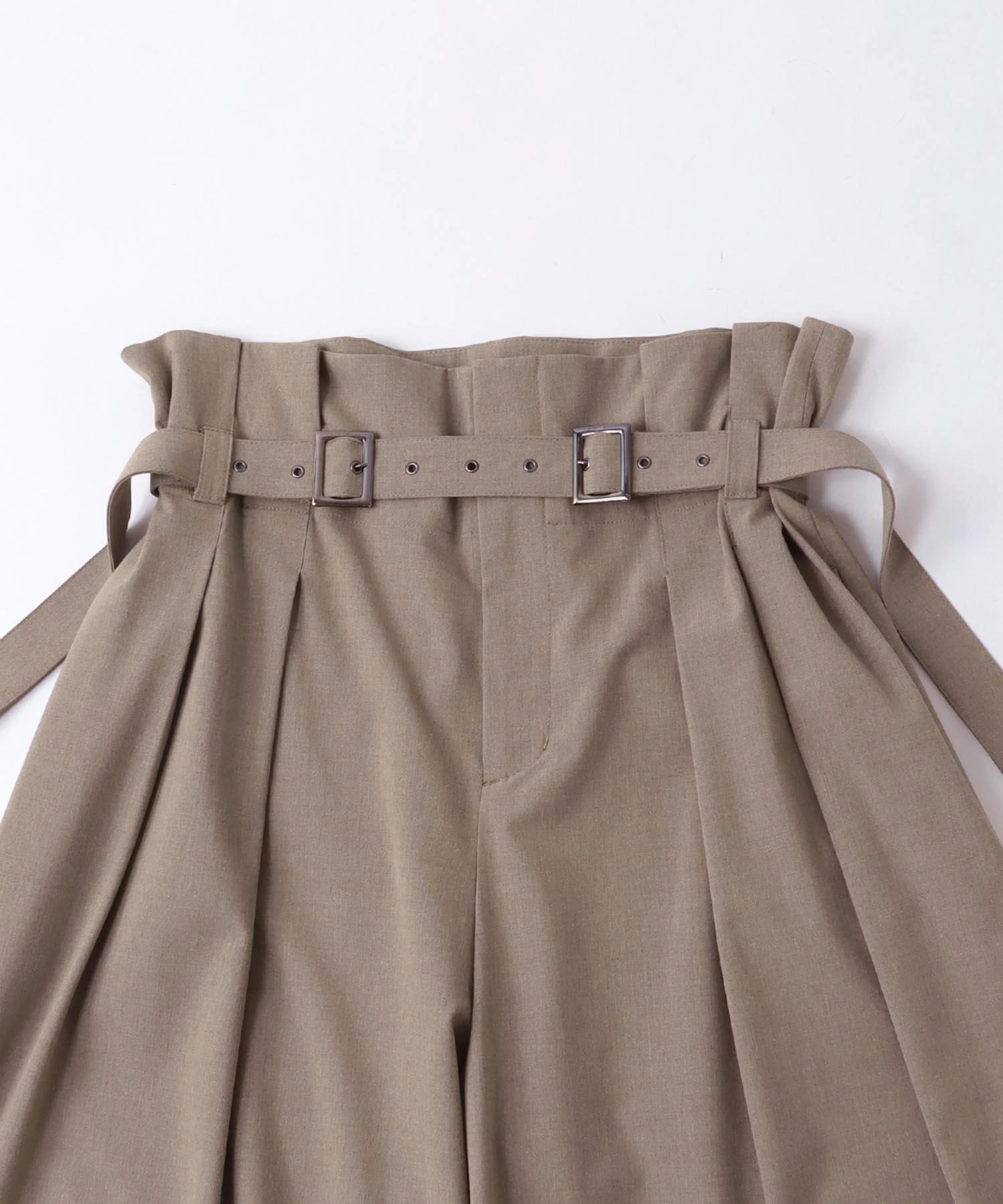 T/R stretch baggy pants