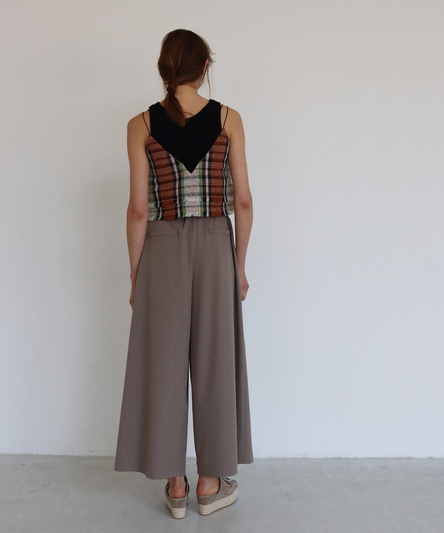 T/R stretch baggy pants