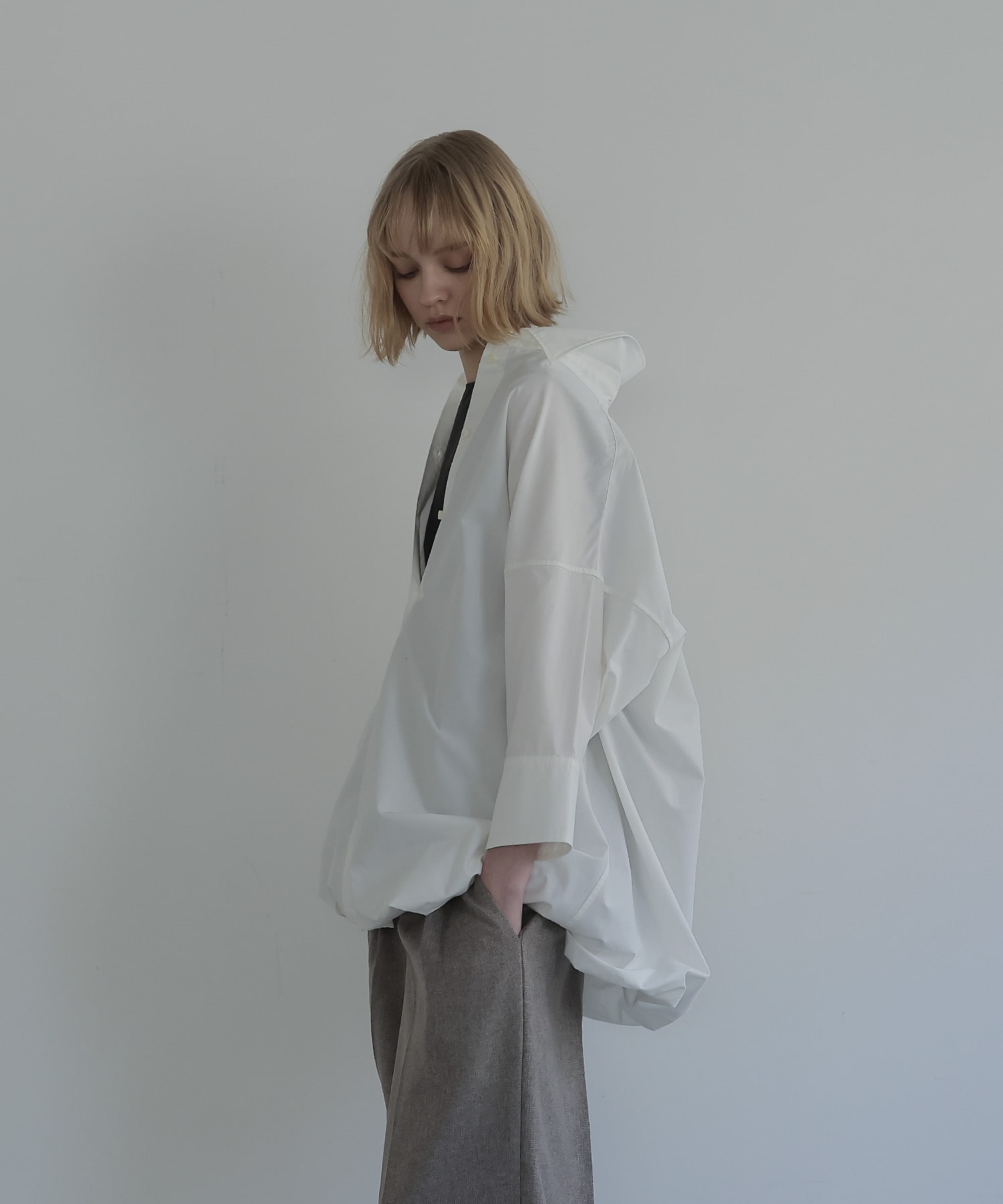 typewriter ×jersey join blouse | AND ON JIONE STORE(アンドオン
