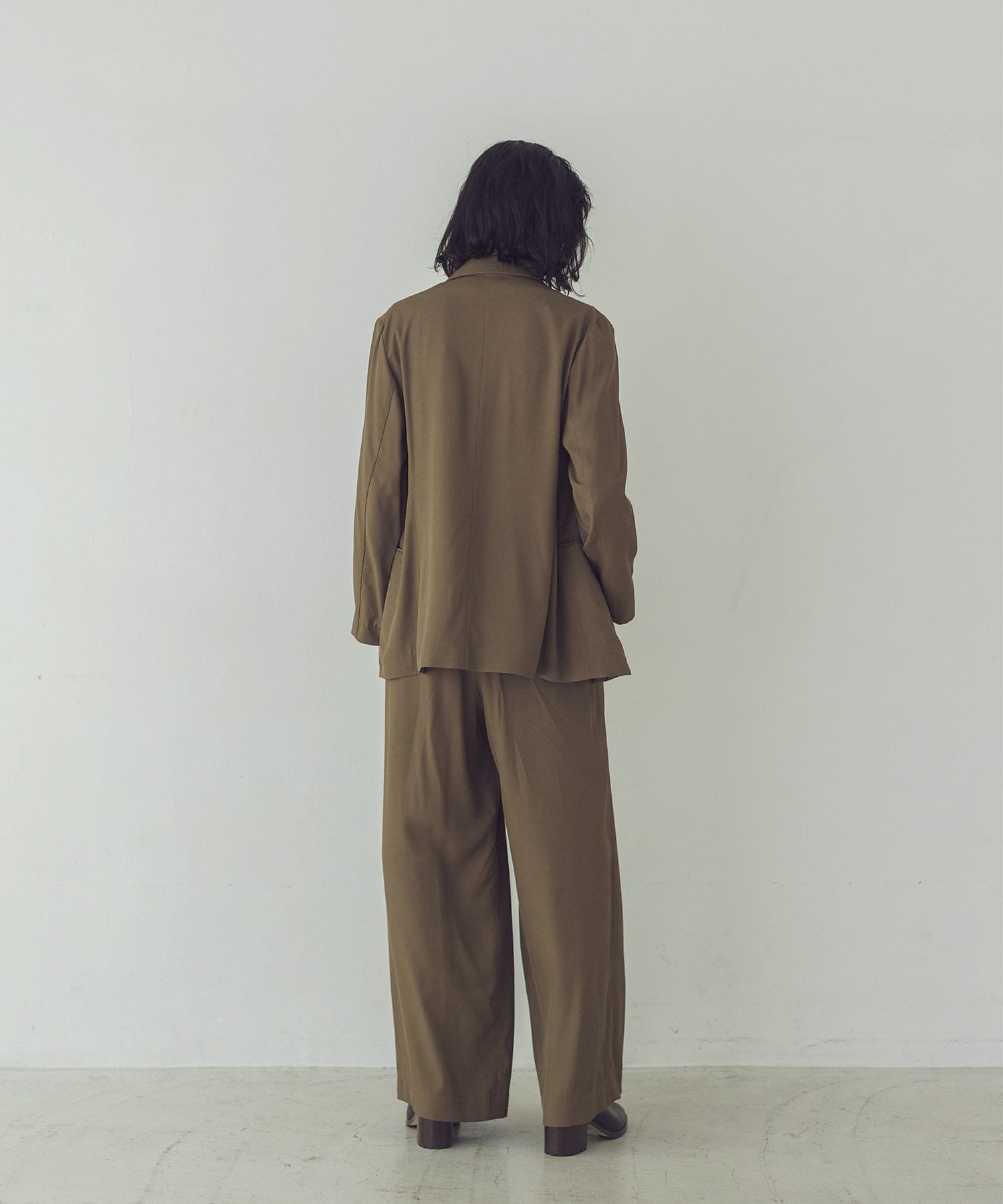 rayon relax tailored jacket