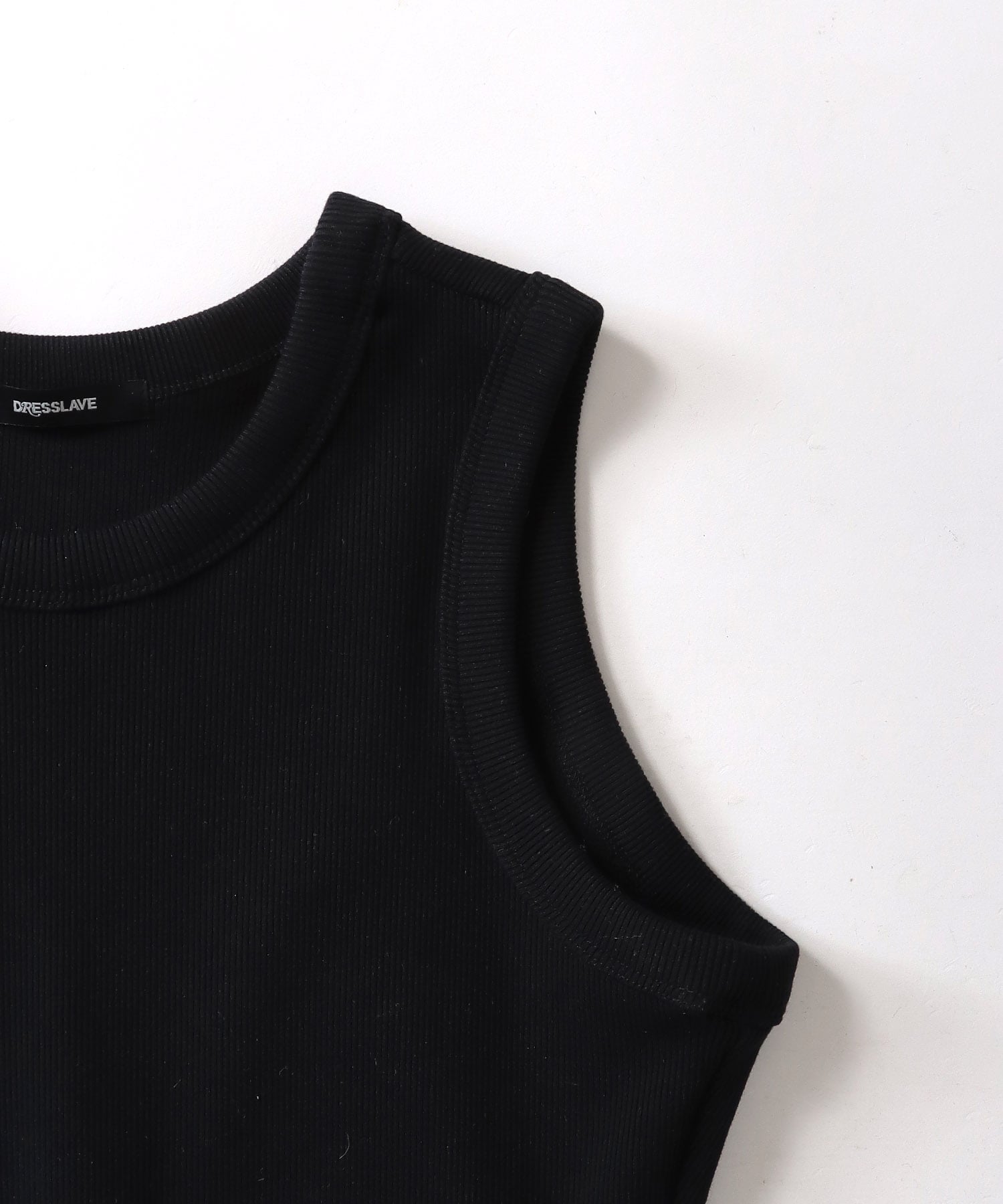 slub check switching dress