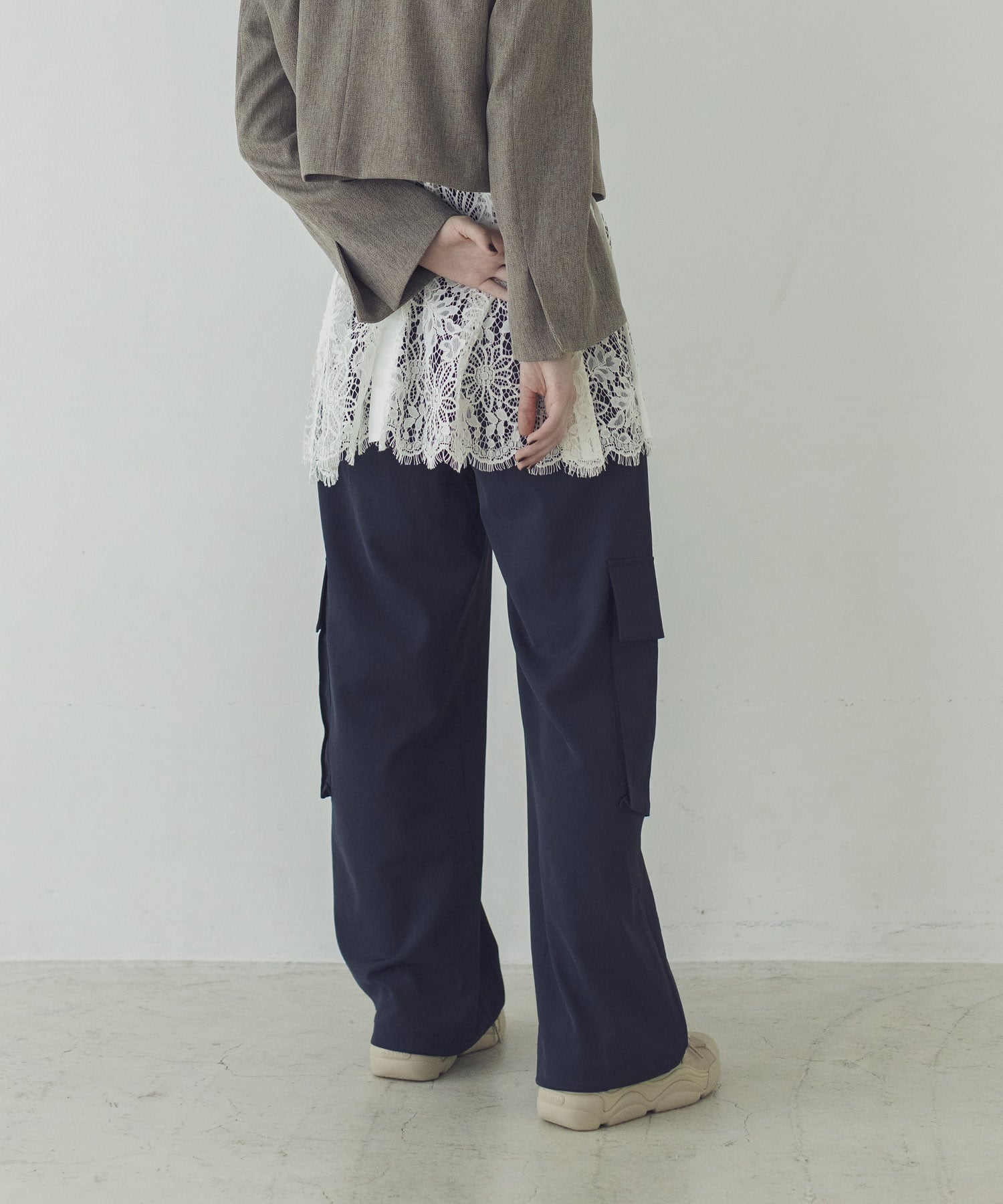 ratine utility belted pants