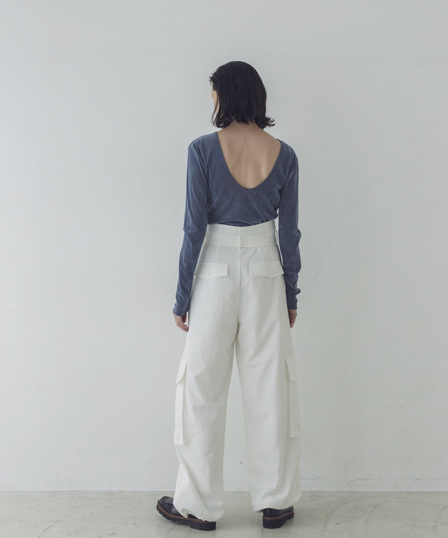 ratine utility belted pants