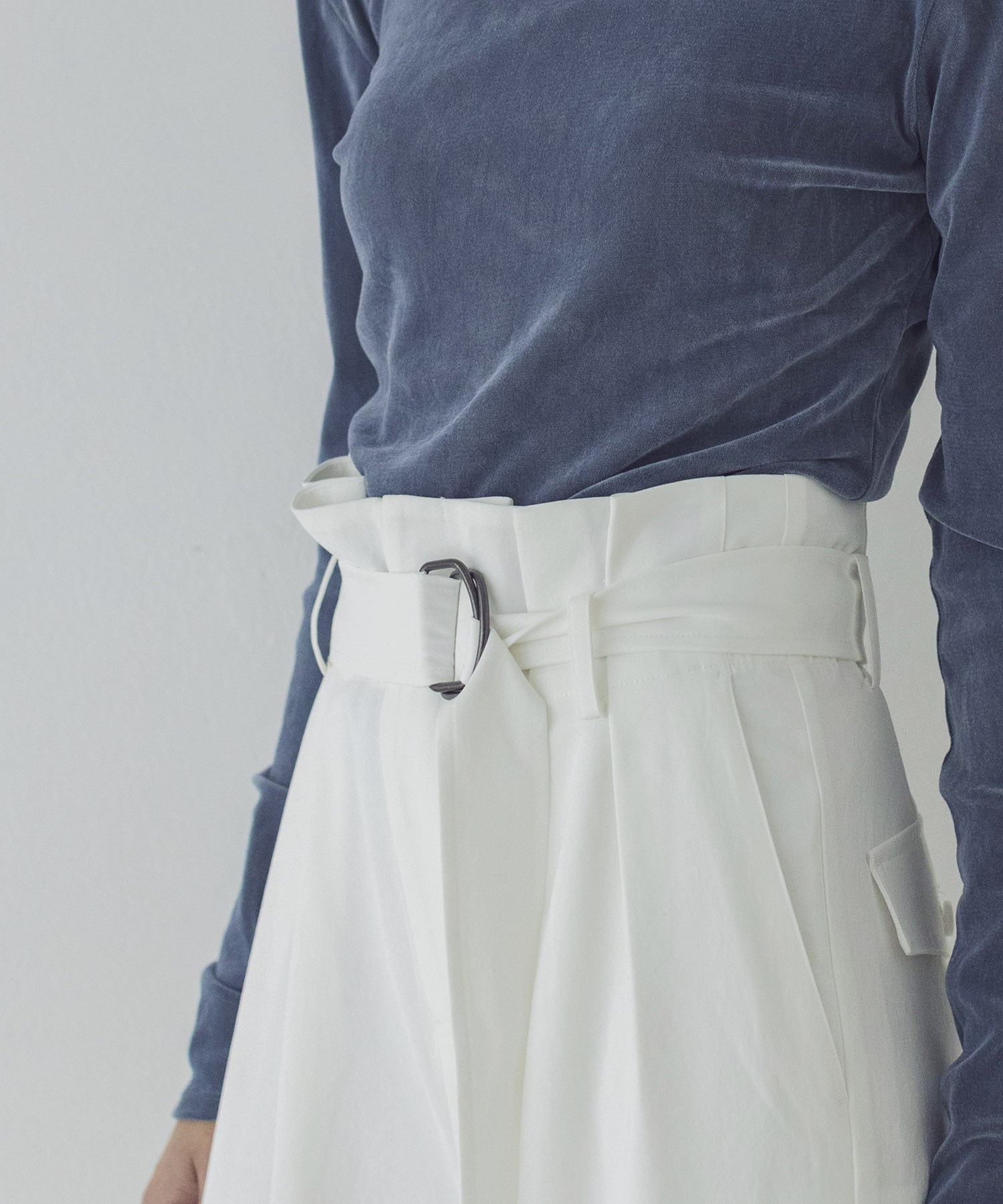 ratine utility belted pants