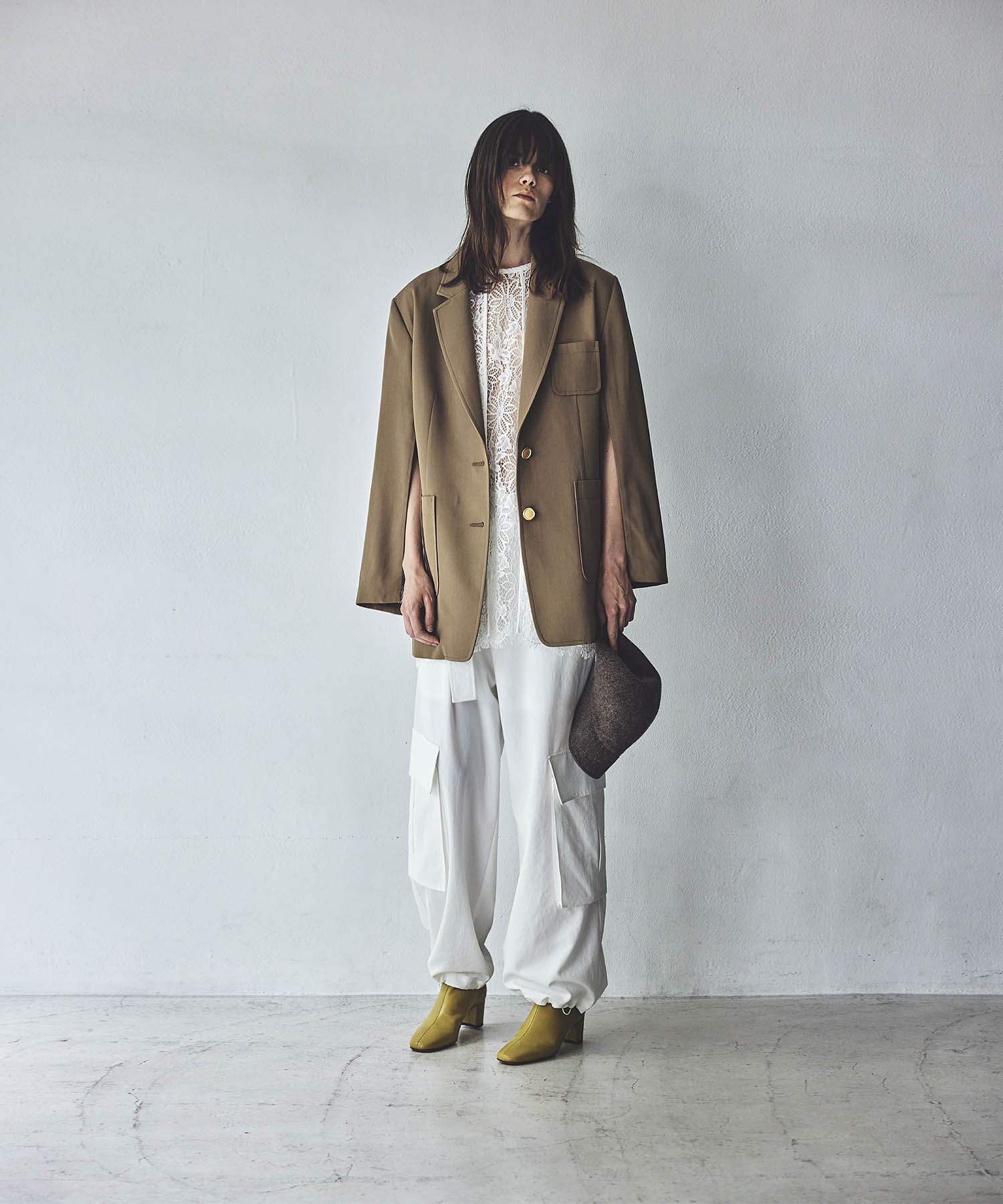 ratine utility belted pants