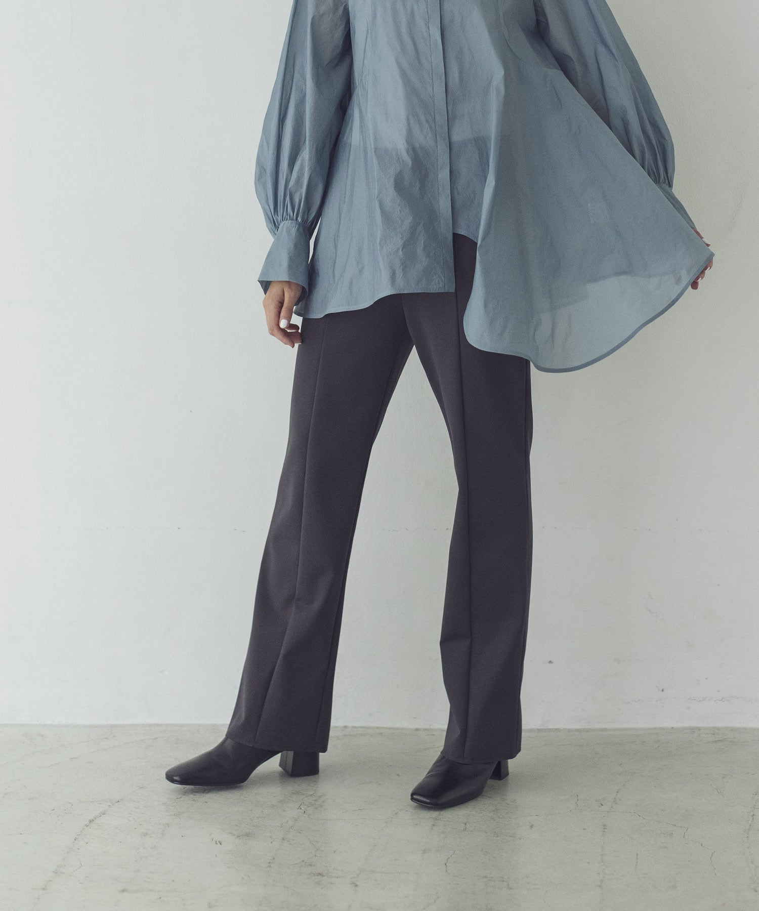 like rubber jersey pants | AND ON JIONE STORE(アンドオン)ジオン